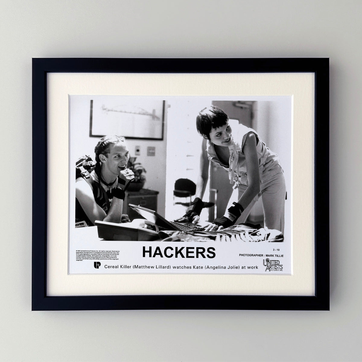 Hackers 1995 Publicity Film Movie Press Still Framed