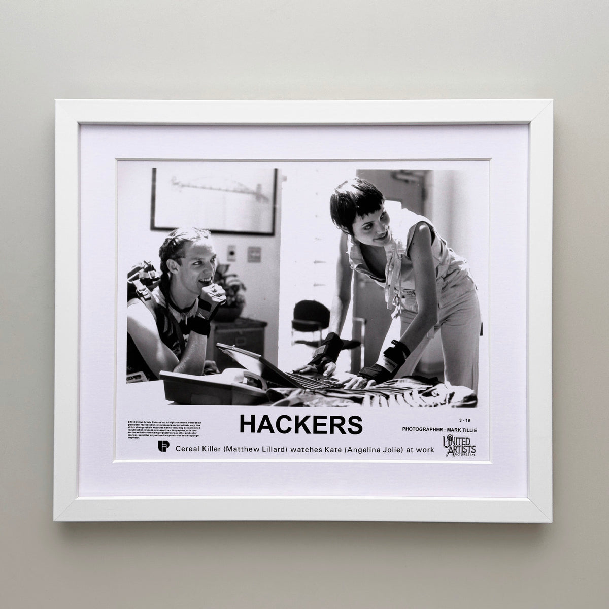 Hackers 1995 Publicity Film Movie Press Still Framed