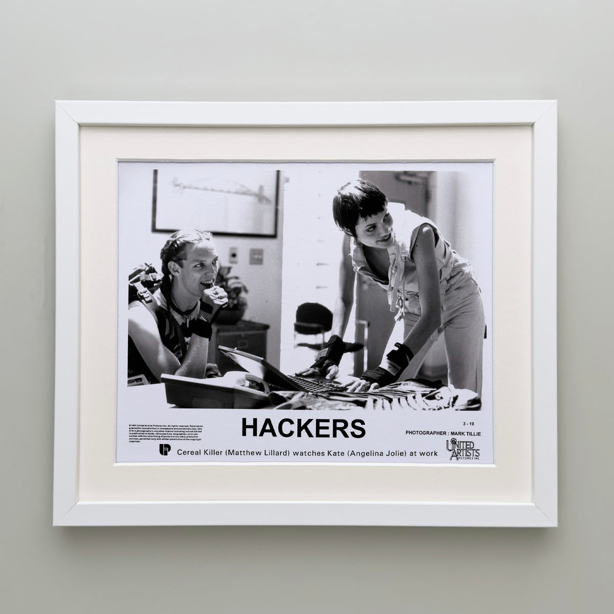 Hackers 1995 Publicity Film Movie Press Still Framed