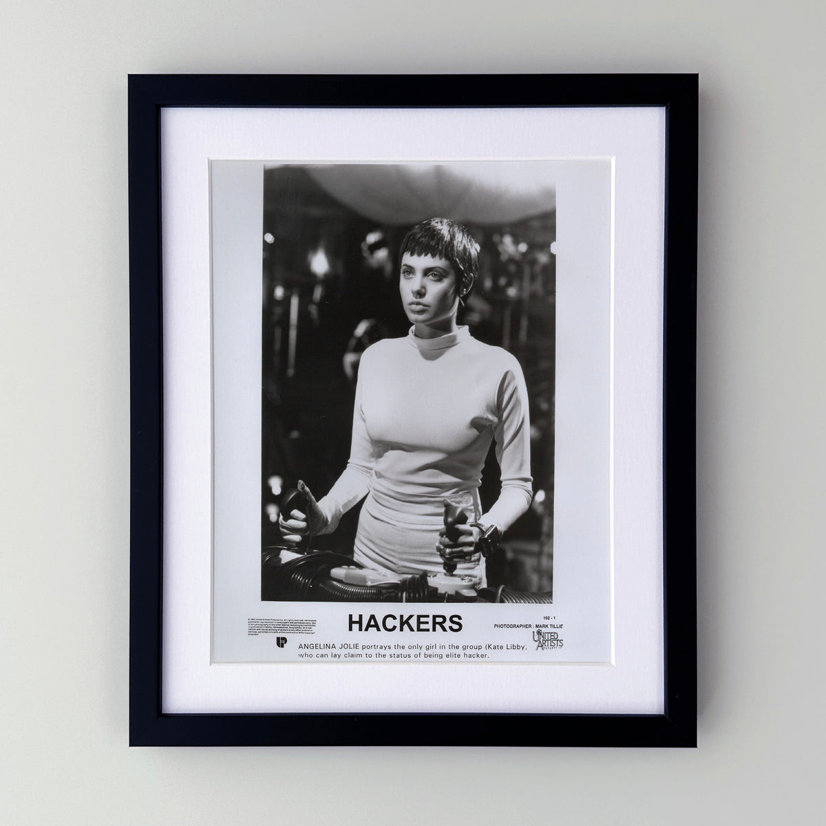 Hackers 1995 Film Movie Press Publicity Still Framed