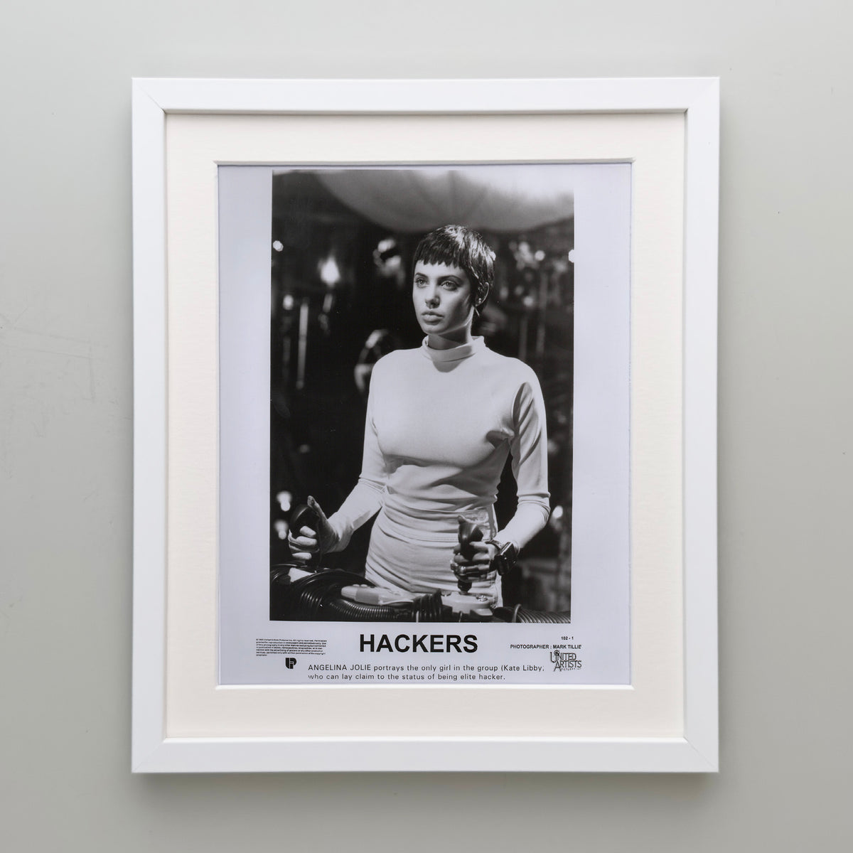 Hackers 1995 Film Movie Press Publicity Still Framed