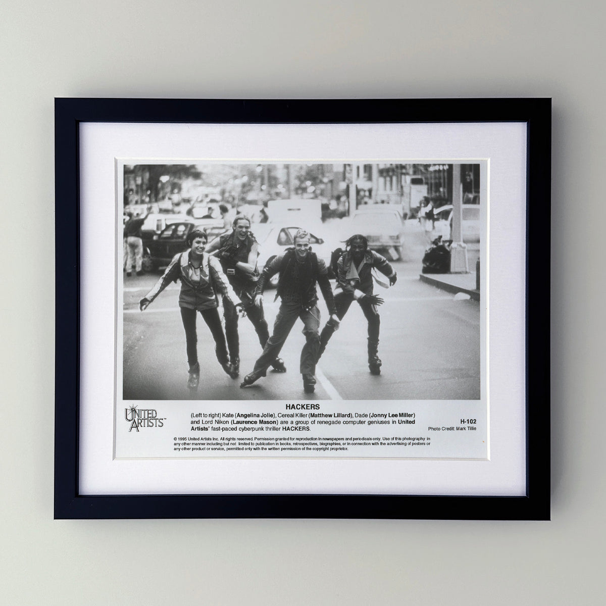 Hackers 1995 Film Movie Press Publicity Still Framed