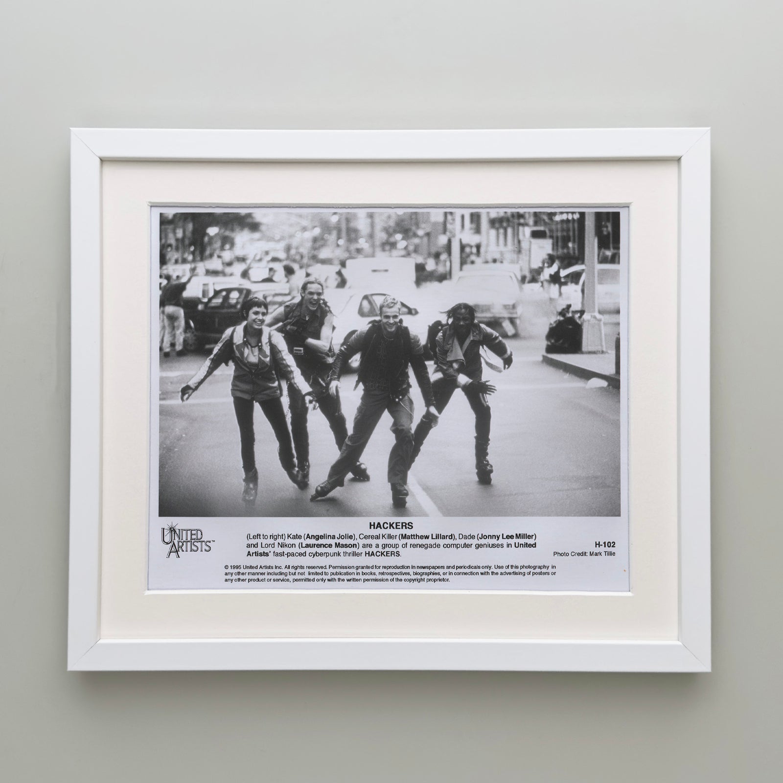 Hackers 1995 Film Movie Press Publicity Still Framed