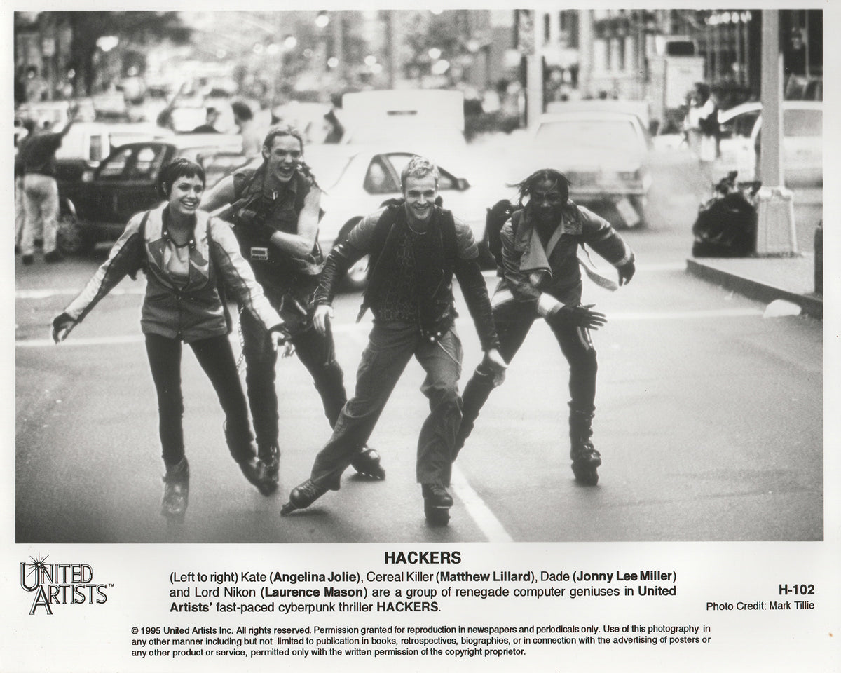 Hackers 1995 Film Movie Press Publicity Still Framed