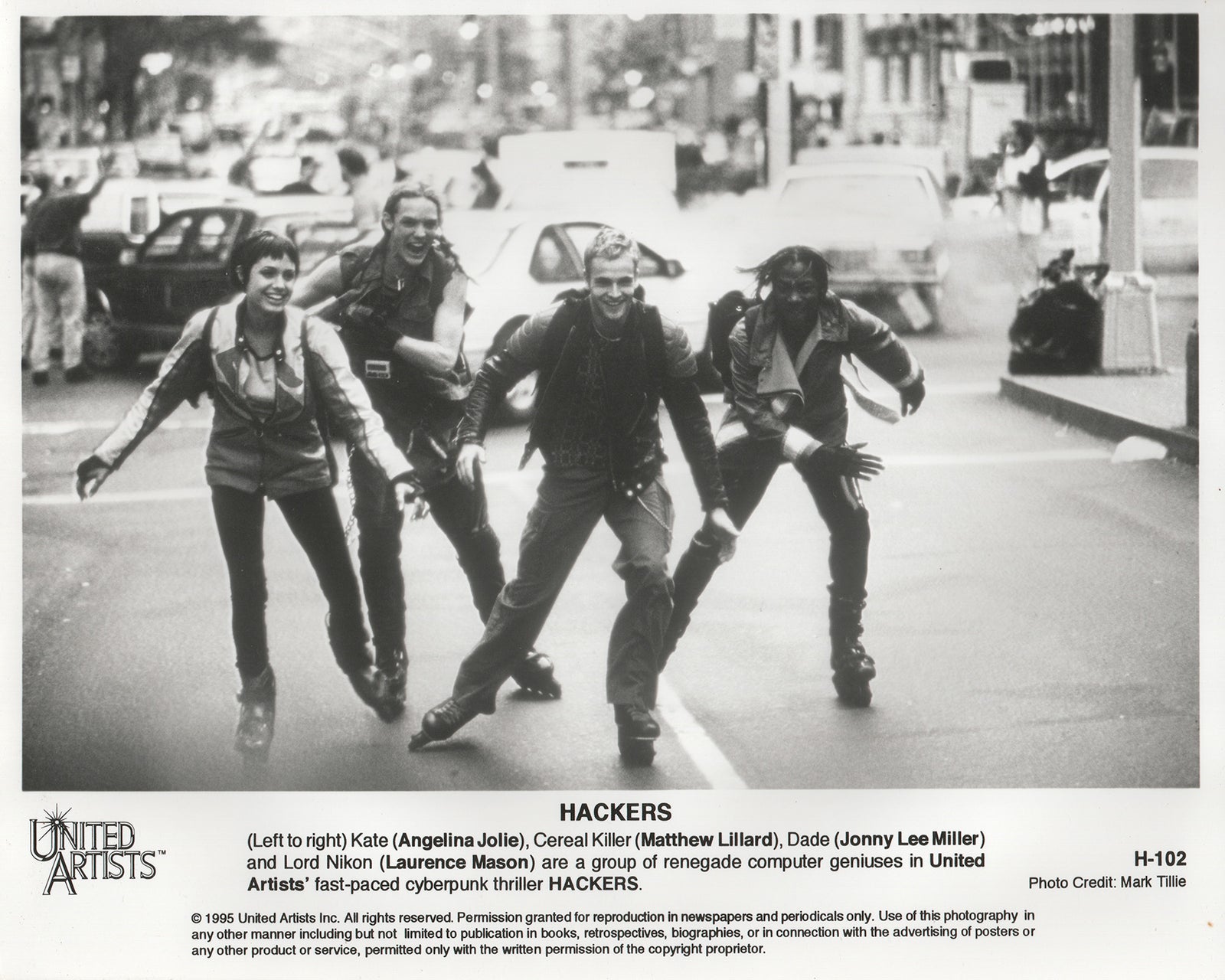 Hackers 1995 Film Movie Press Publicity Still Framed