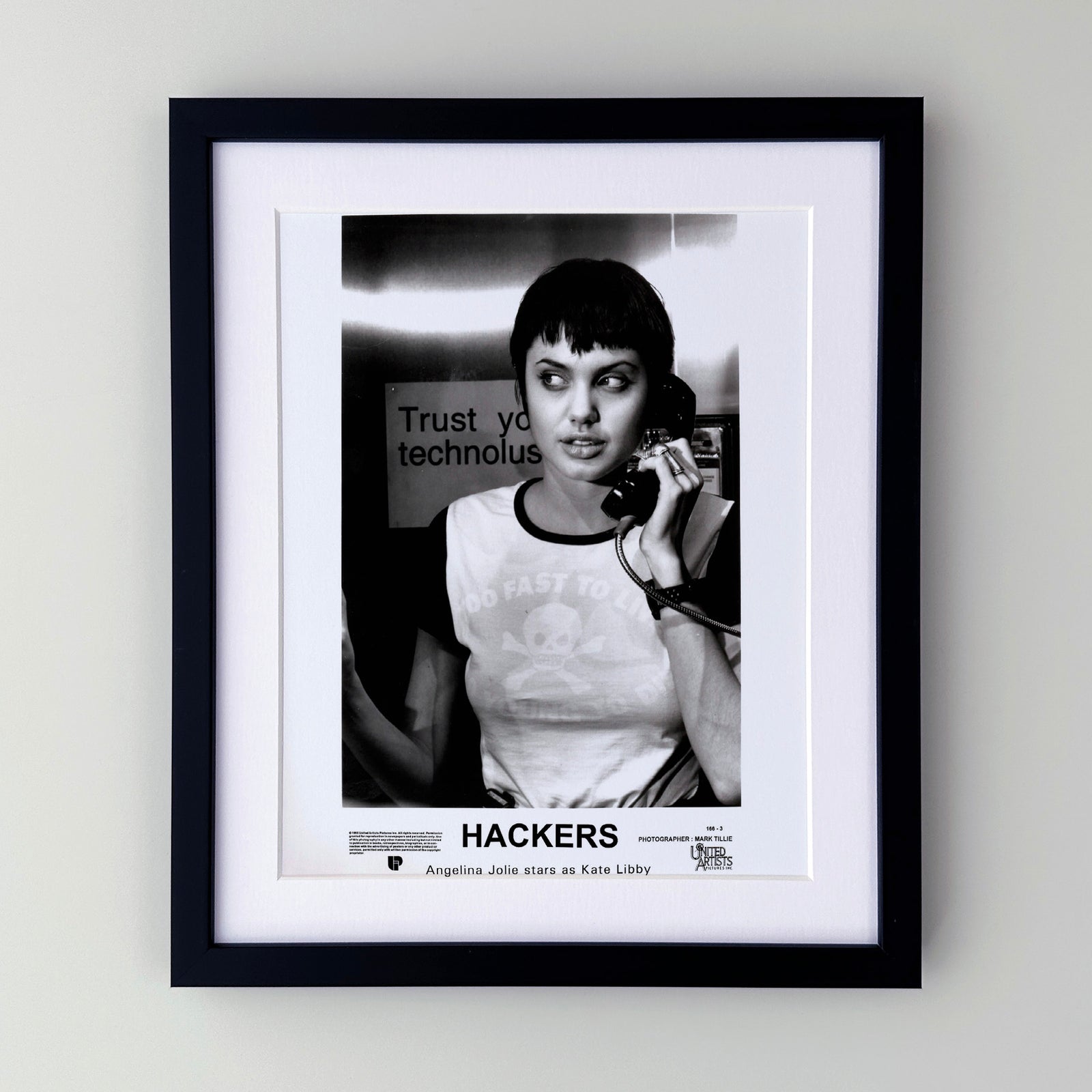 Hackers 1995 Publicity Film Movie Press Still Framed