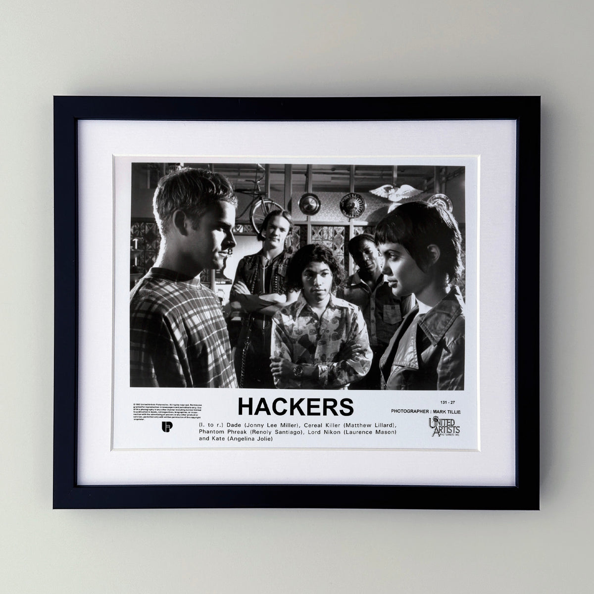 Hackers 1995 Publicity Film Movie Press Still Framed