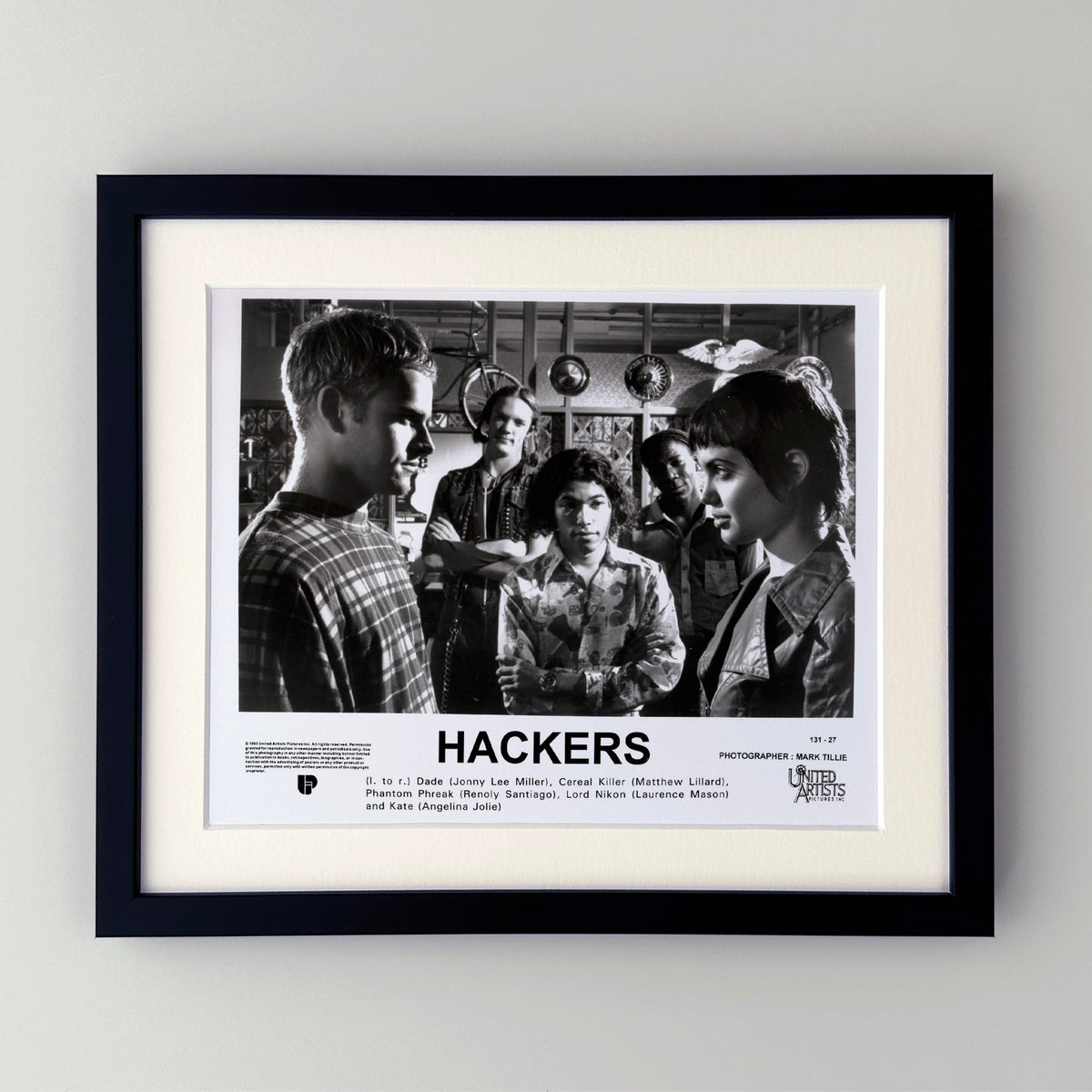 Hackers 1995 Publicity Film Movie Press Still Framed