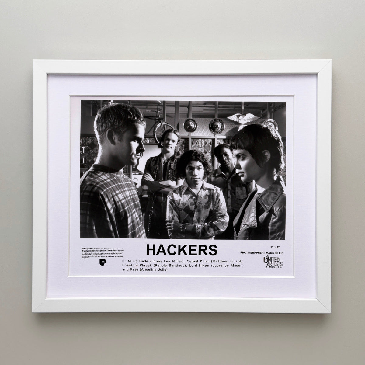 Hackers 1995 Publicity Film Movie Press Still Framed