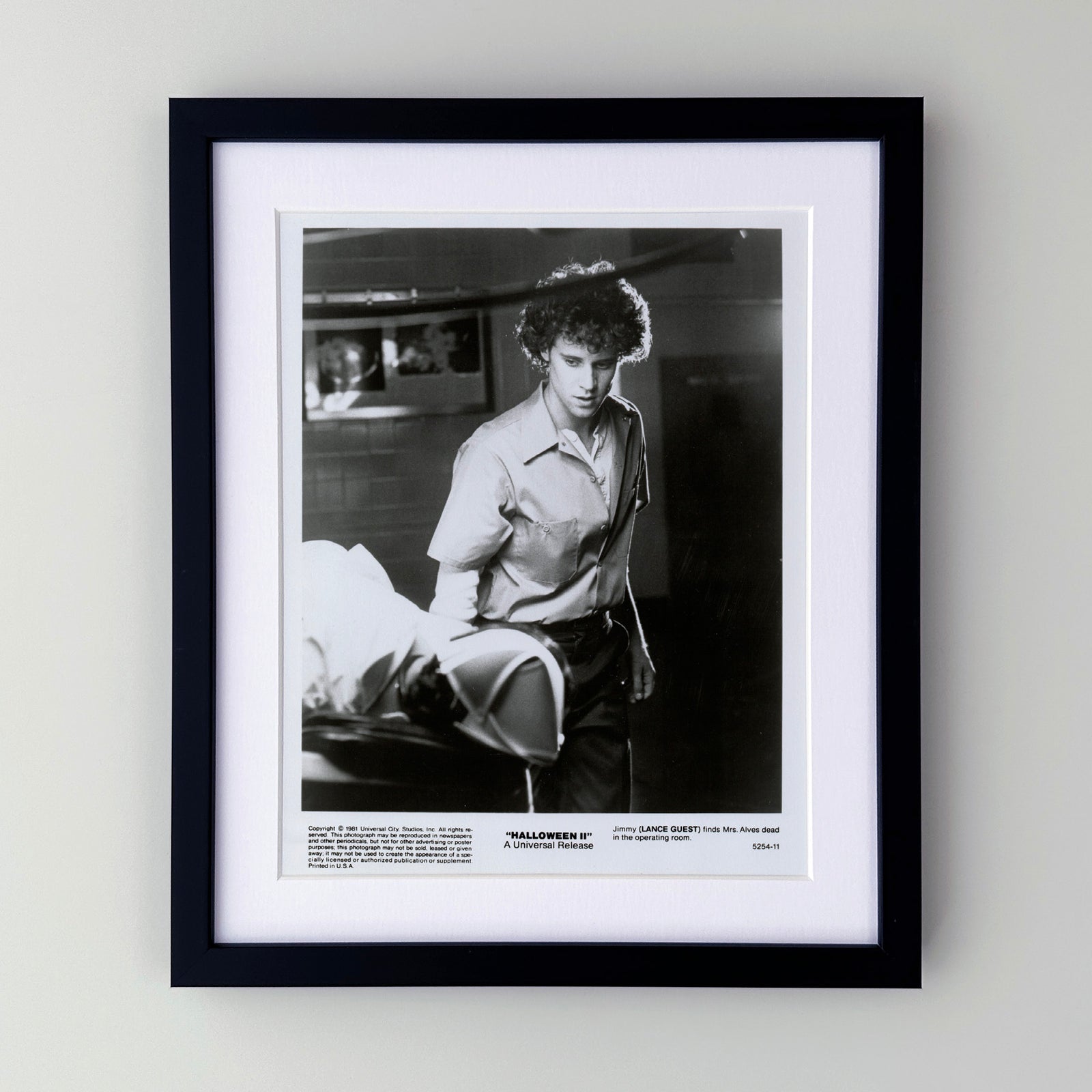 Halloween 2 1981 Film Movie Press Publicity Still Framed