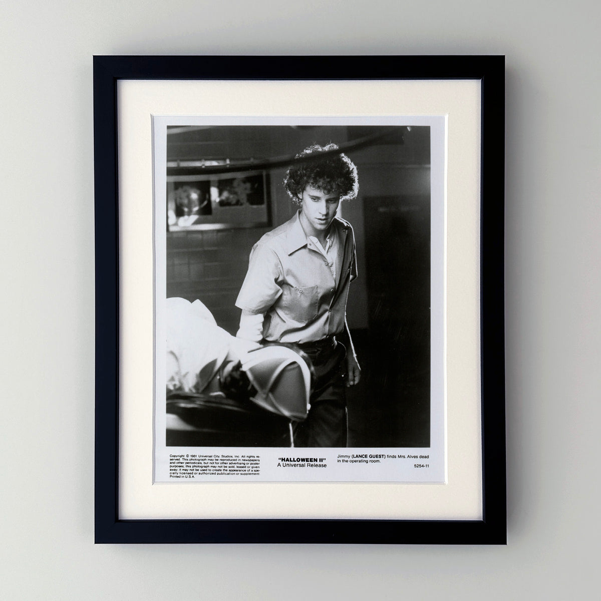 Halloween 2 1981 Film Movie Press Publicity Still Framed