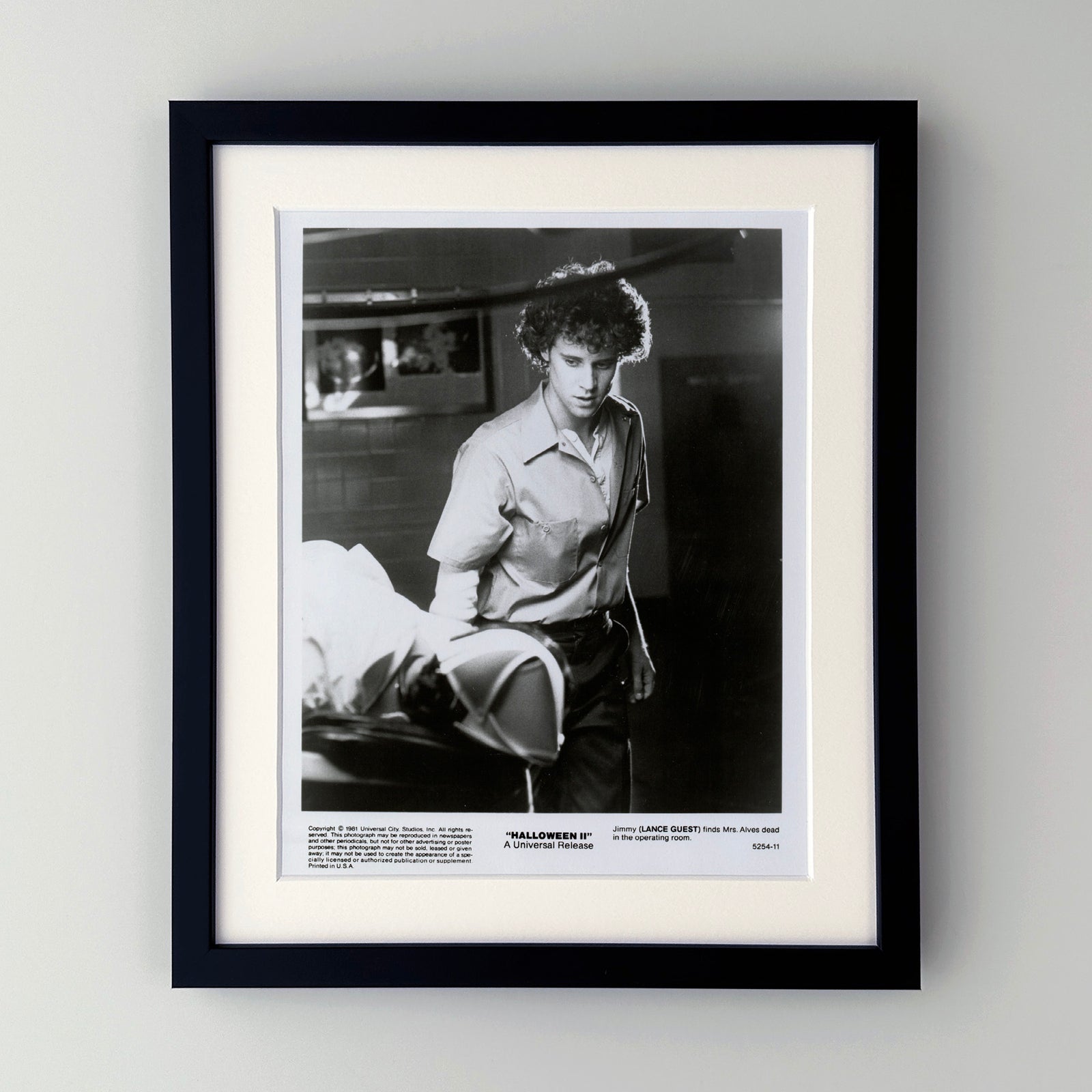 Halloween 2 1981 Film Movie Press Publicity Still Framed