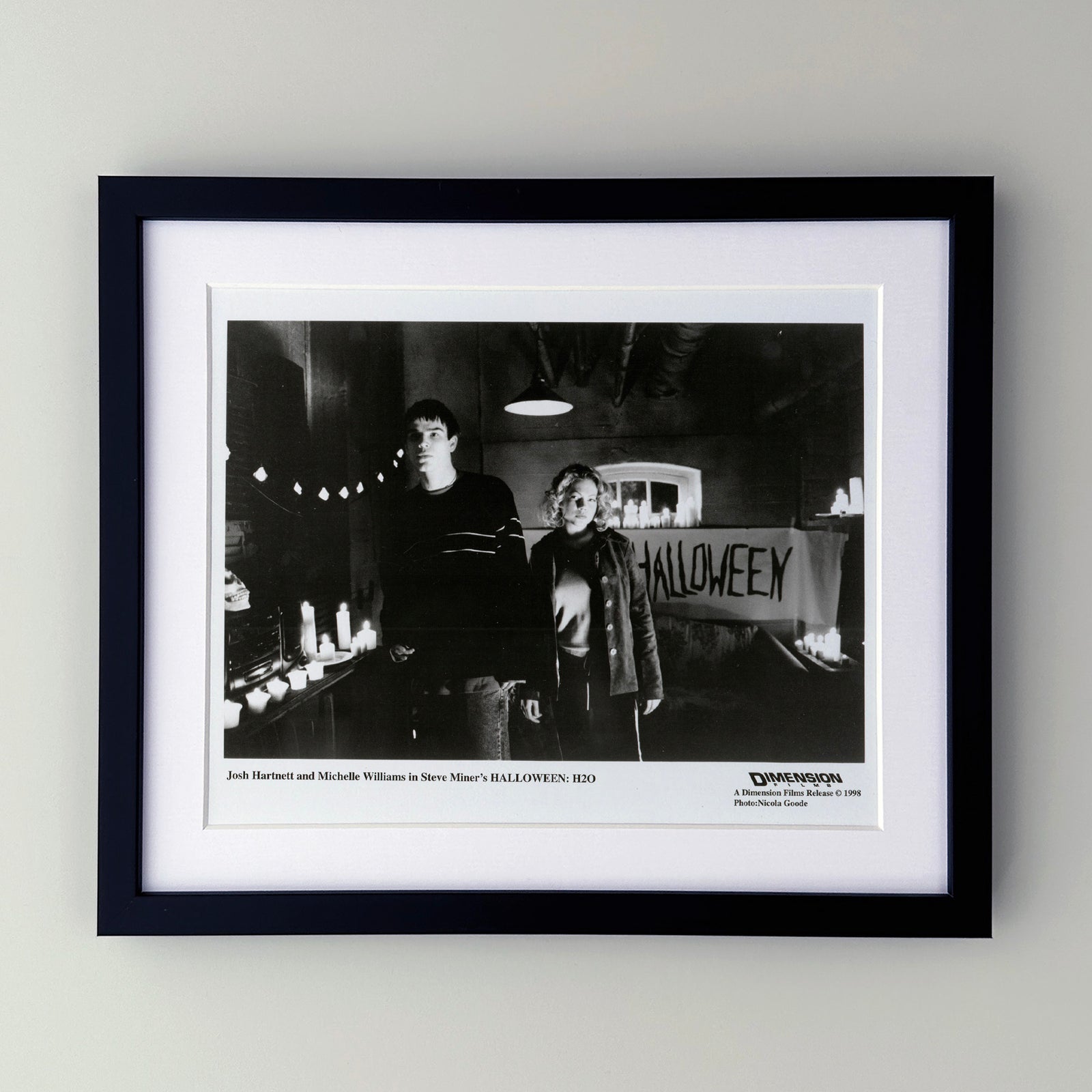 Halloween H20 1998 Film Movie Press Publicity Still Framed