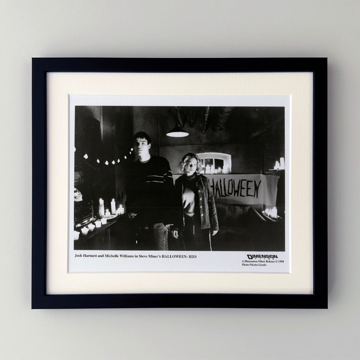 Halloween H20 1998 Film Movie Press Publicity Still Framed