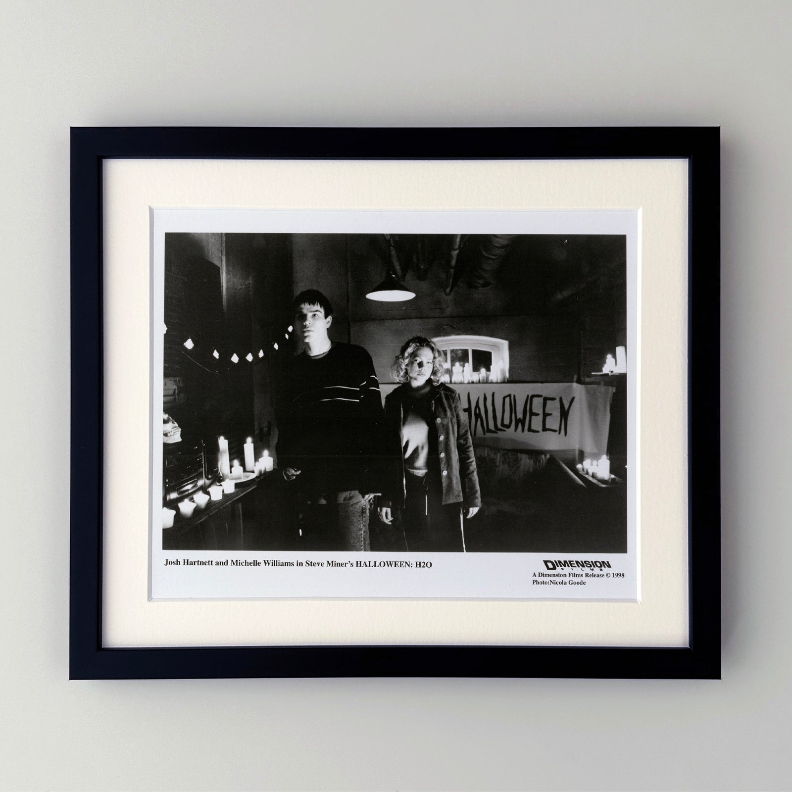Halloween H20 1998 Film Movie Press Publicity Still Framed