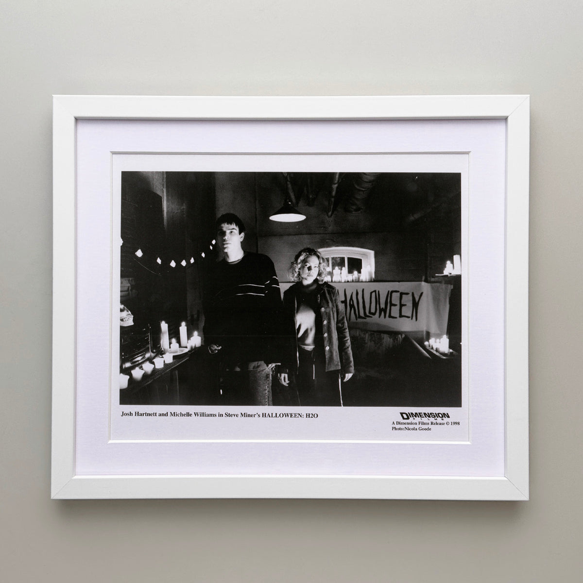 Halloween H20 1998 Film Movie Press Publicity Still Framed