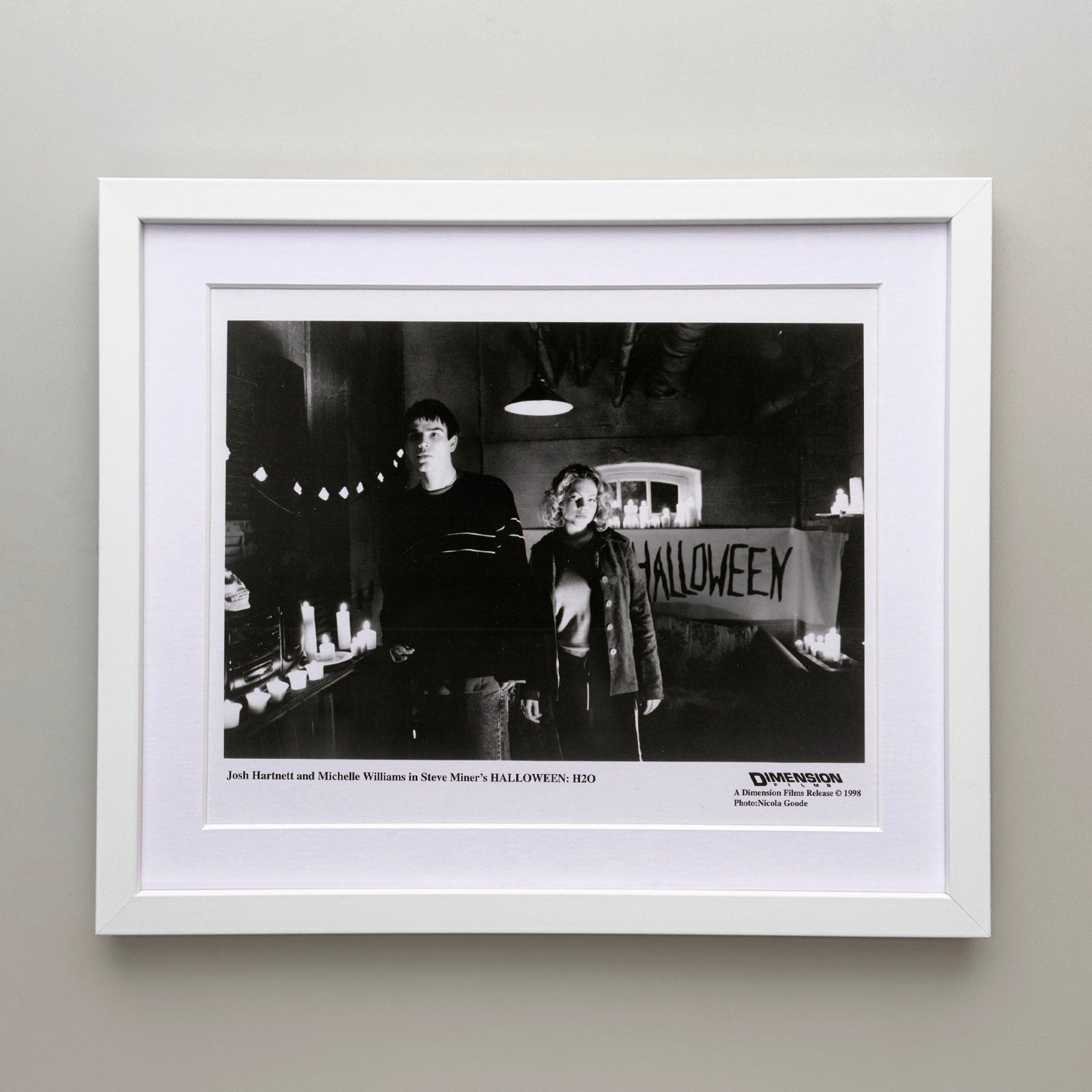 Halloween H20 1998 Film Movie Press Publicity Still Framed
