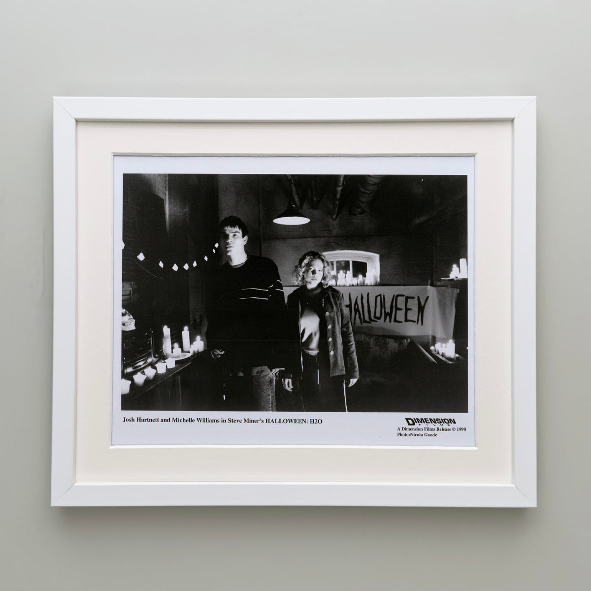 Halloween H20 1998 Film Movie Press Publicity Still Framed