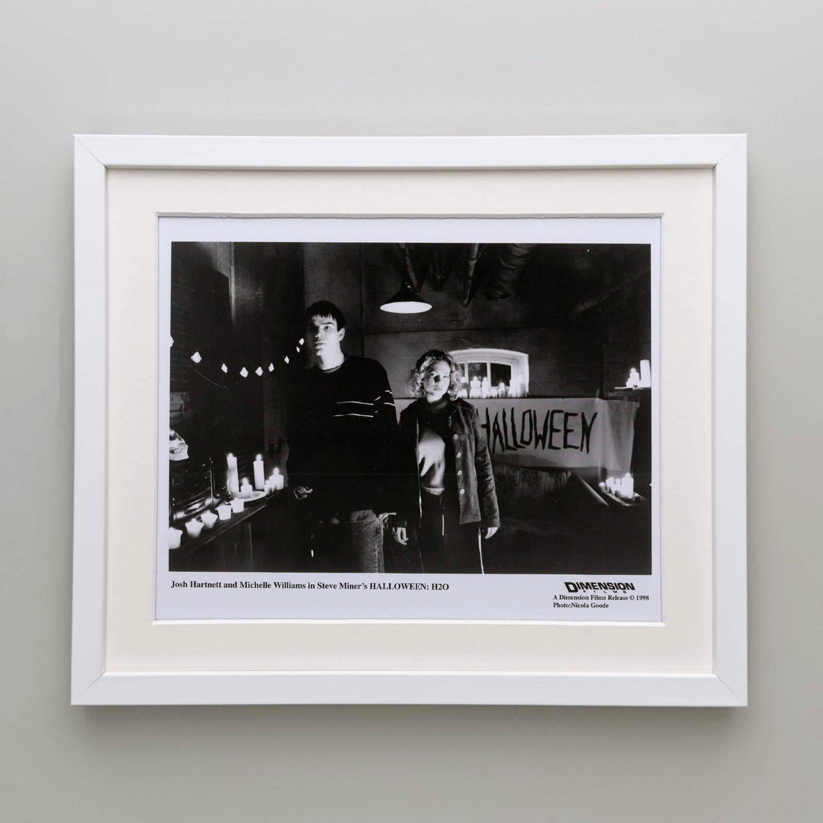 Halloween H20 1998 Film Movie Press Publicity Still Framed