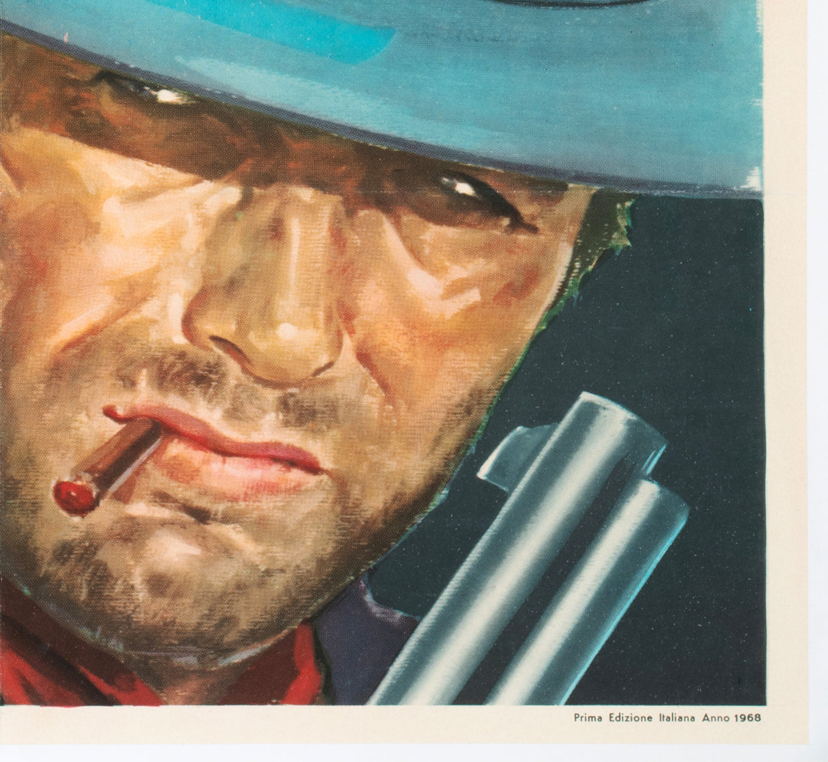 Hang em High 1968 Italian 2 Foglio Film Poster - detail