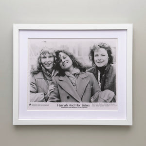 Hannah and Her Sisters 1986 Film Movie Press Publicity Still Framed