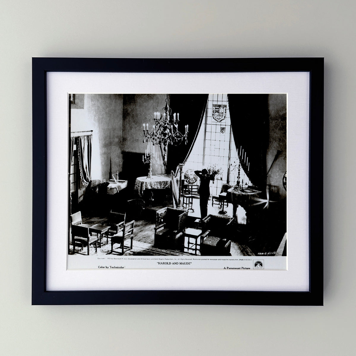 Harold and Maude 1971 Film Movie Press Publicity Still Framed