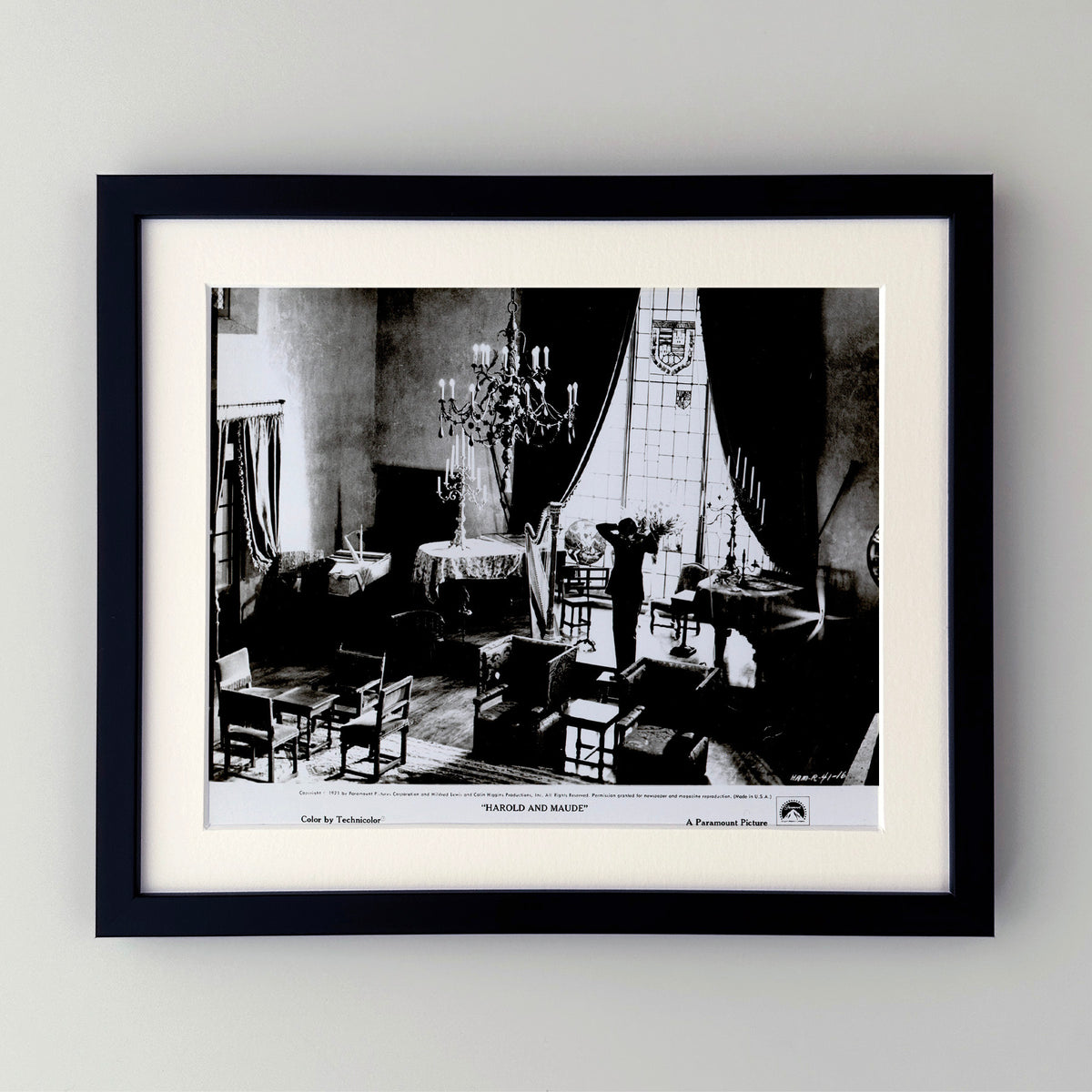 Harold and Maude 1971 Film Movie Press Publicity Still Framed