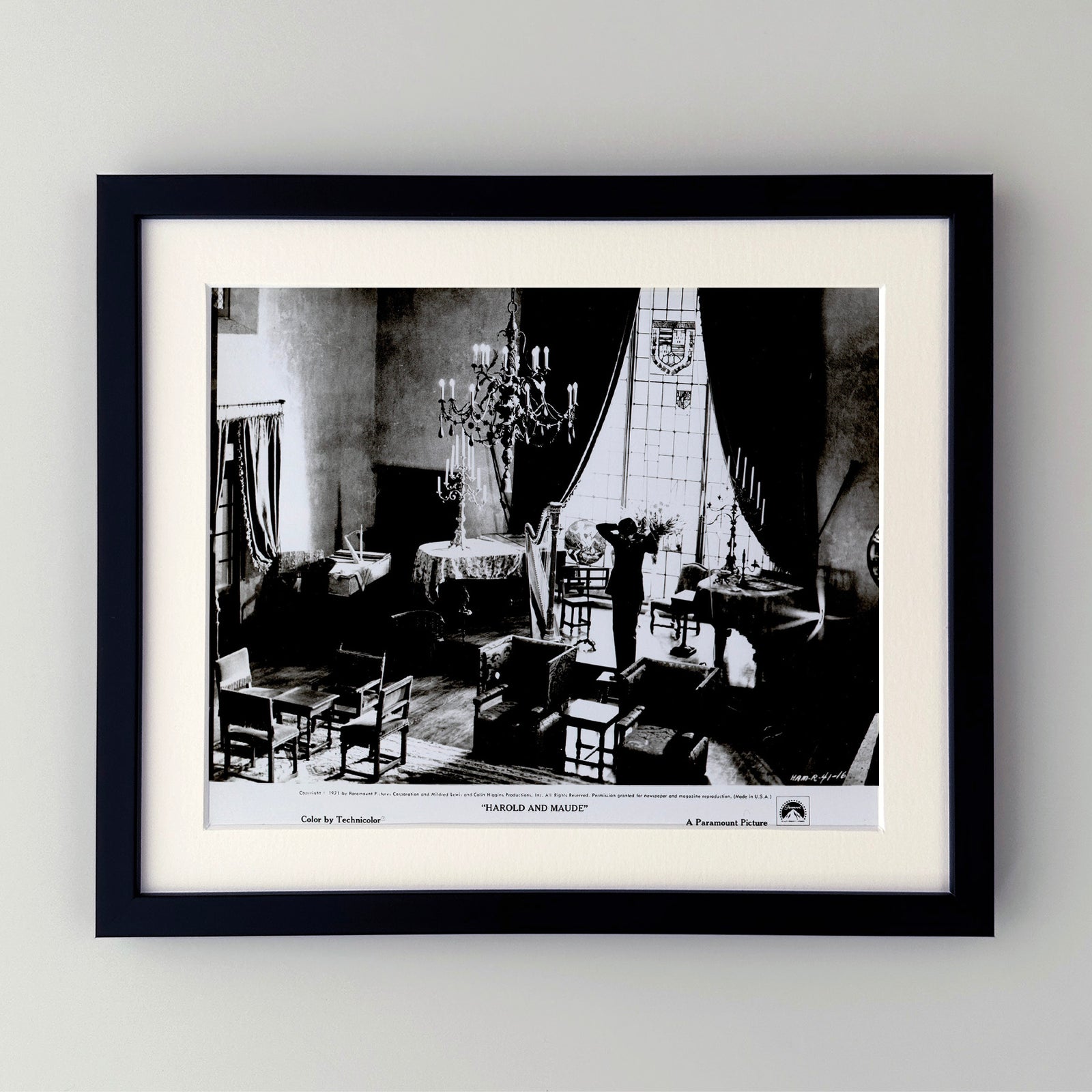 Harold and Maude 1971 Film Movie Press Publicity Still Framed