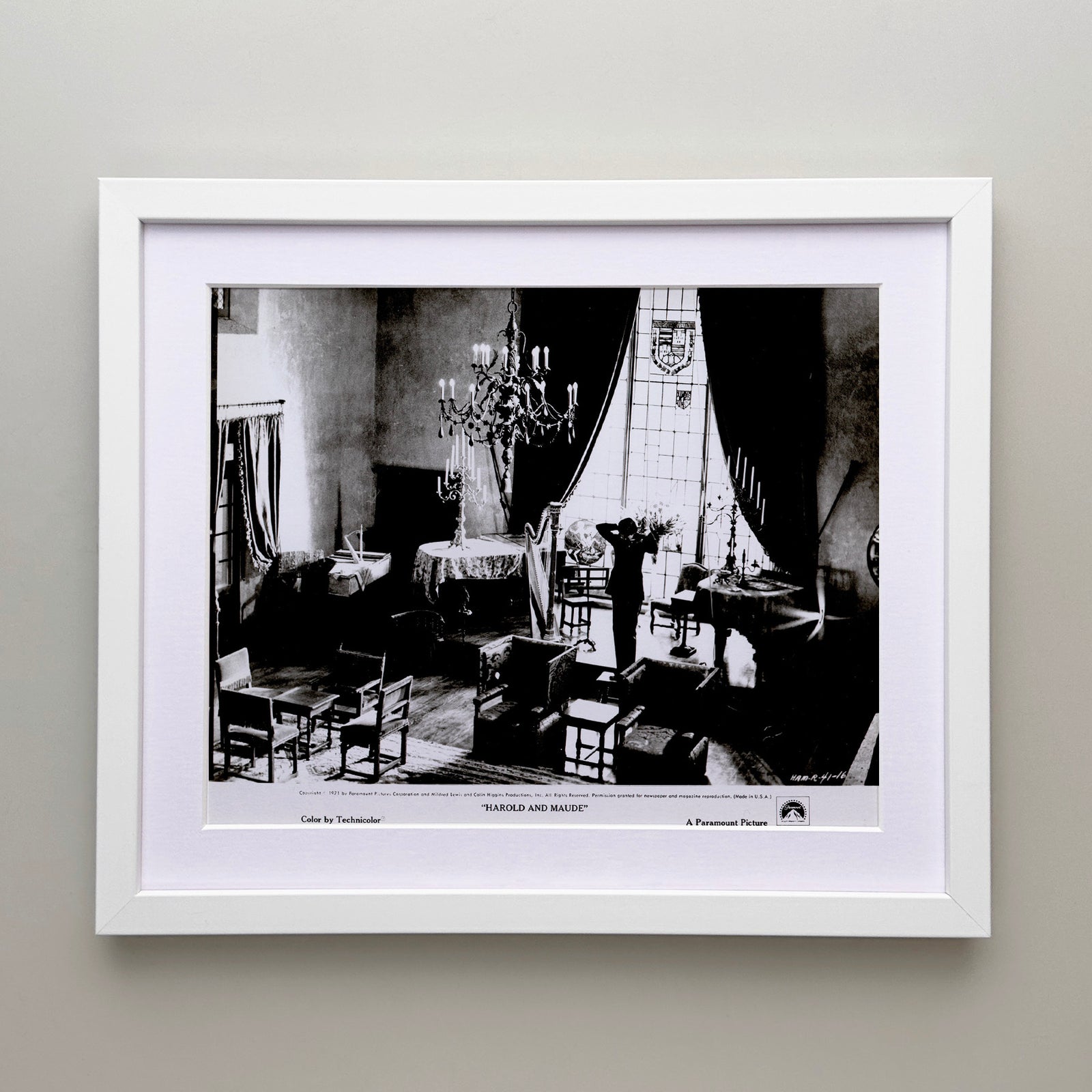 Harold and Maude 1971 Film Movie Press Publicity Still Framed