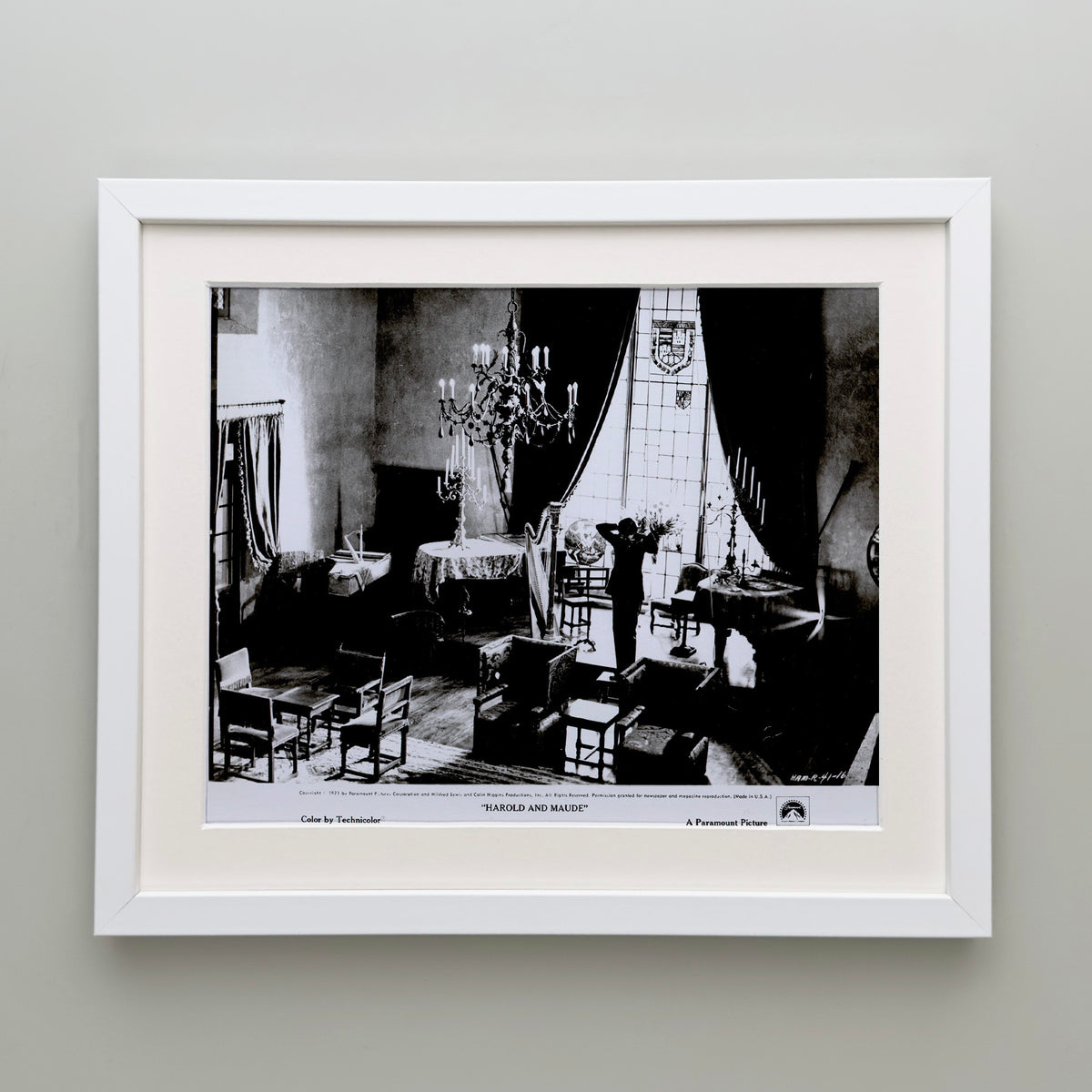 Harold and Maude 1971 Film Movie Press Publicity Still Framed