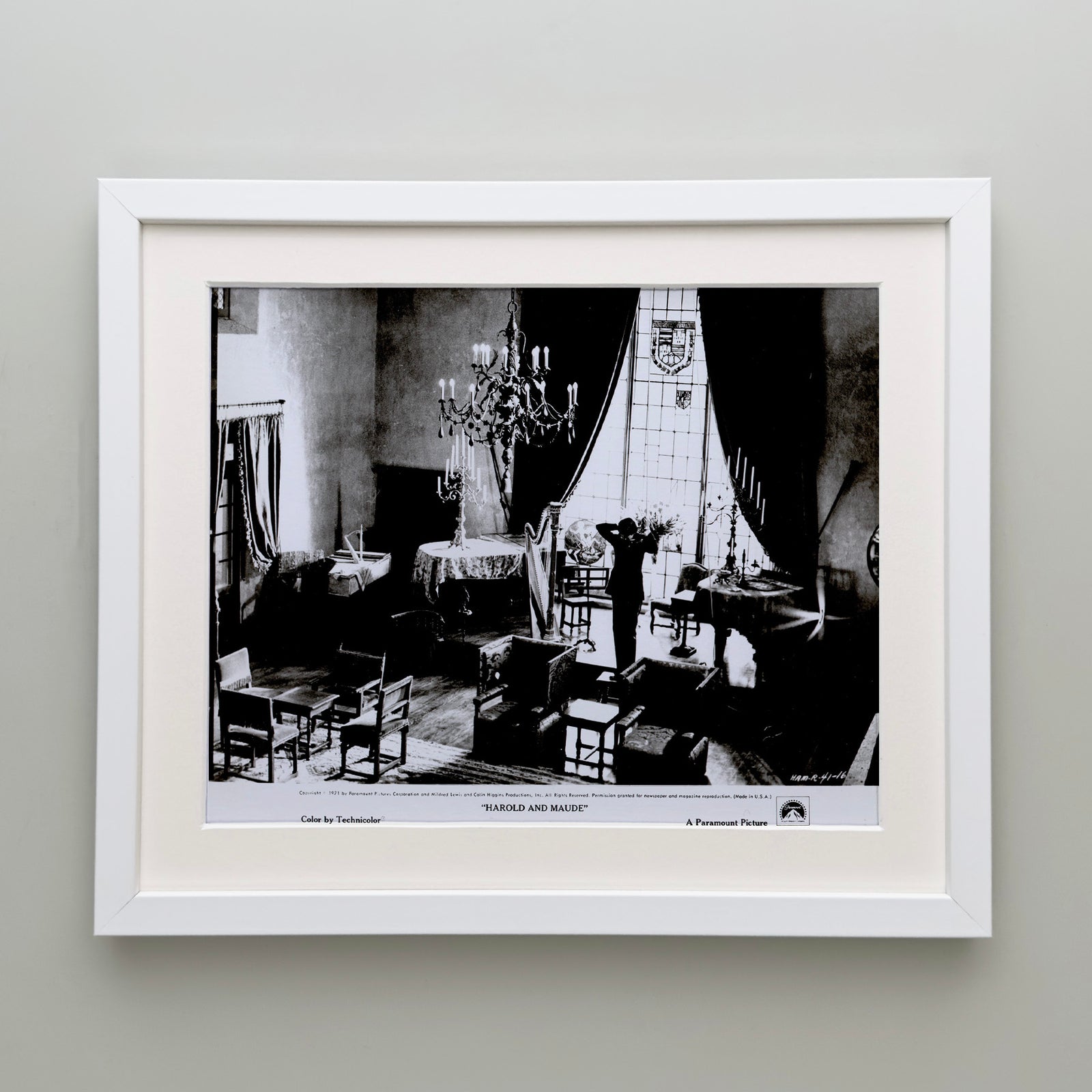 Harold and Maude 1971 Film Movie Press Publicity Still Framed