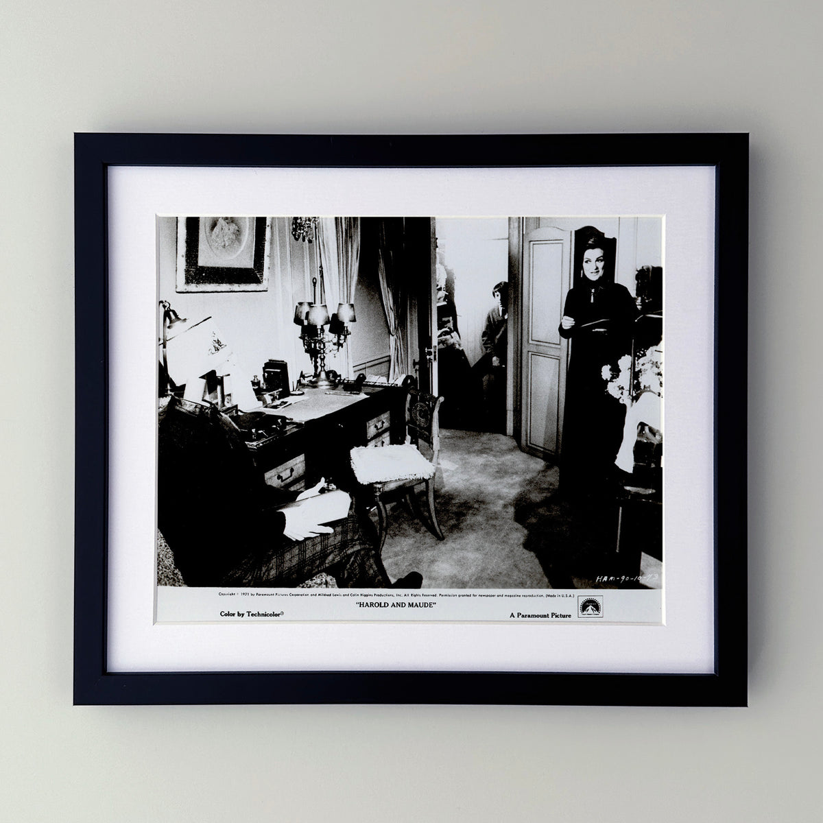 Harold and Maude 1971 Film Movie Press Publicity Still Framed