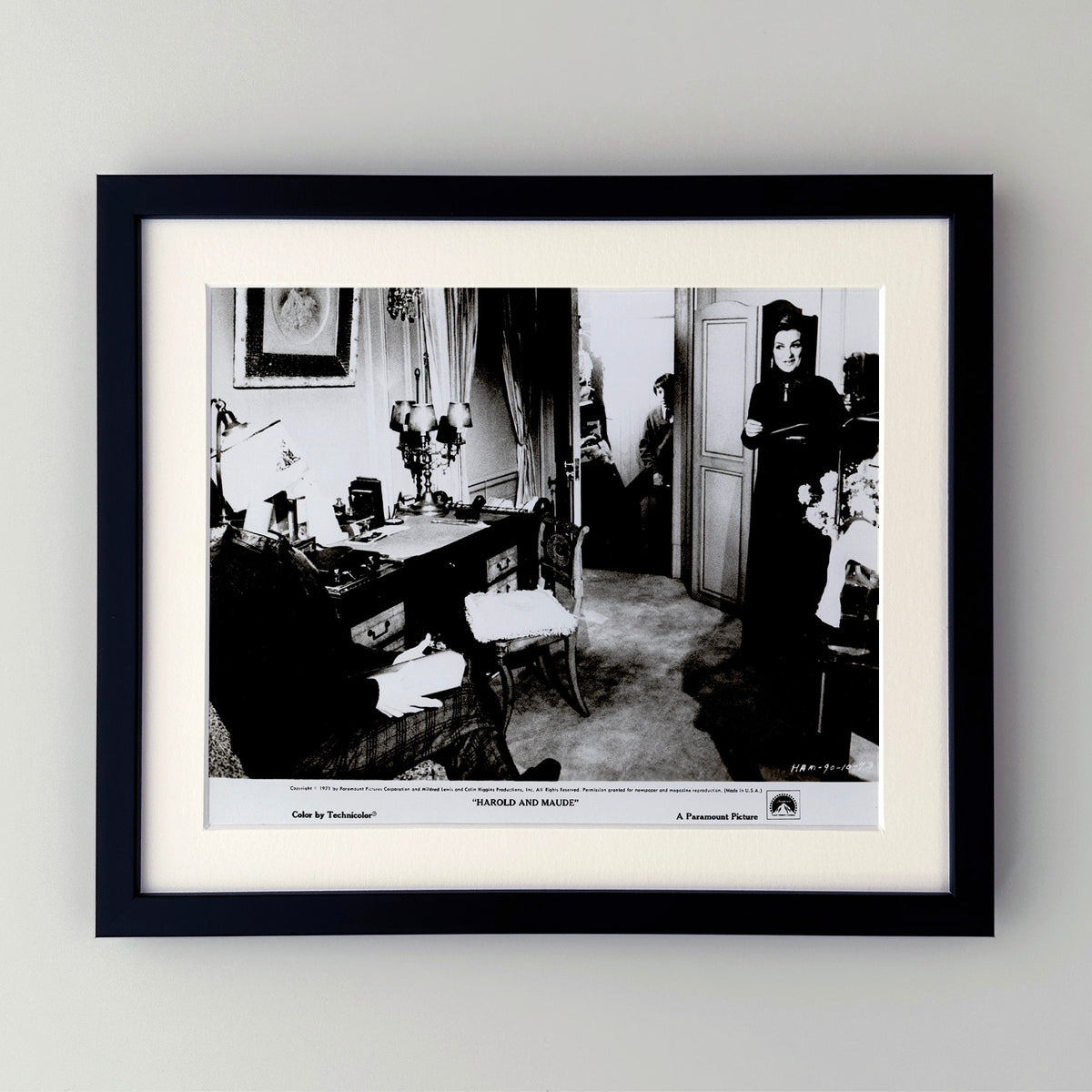 Harold and Maude 1971 Film Movie Press Publicity Still Framed