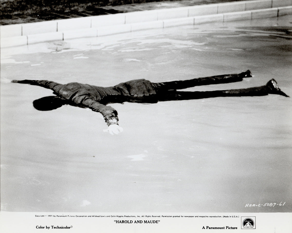 Harold and Maude 1971 Film Movie Press Publicity Still Framed