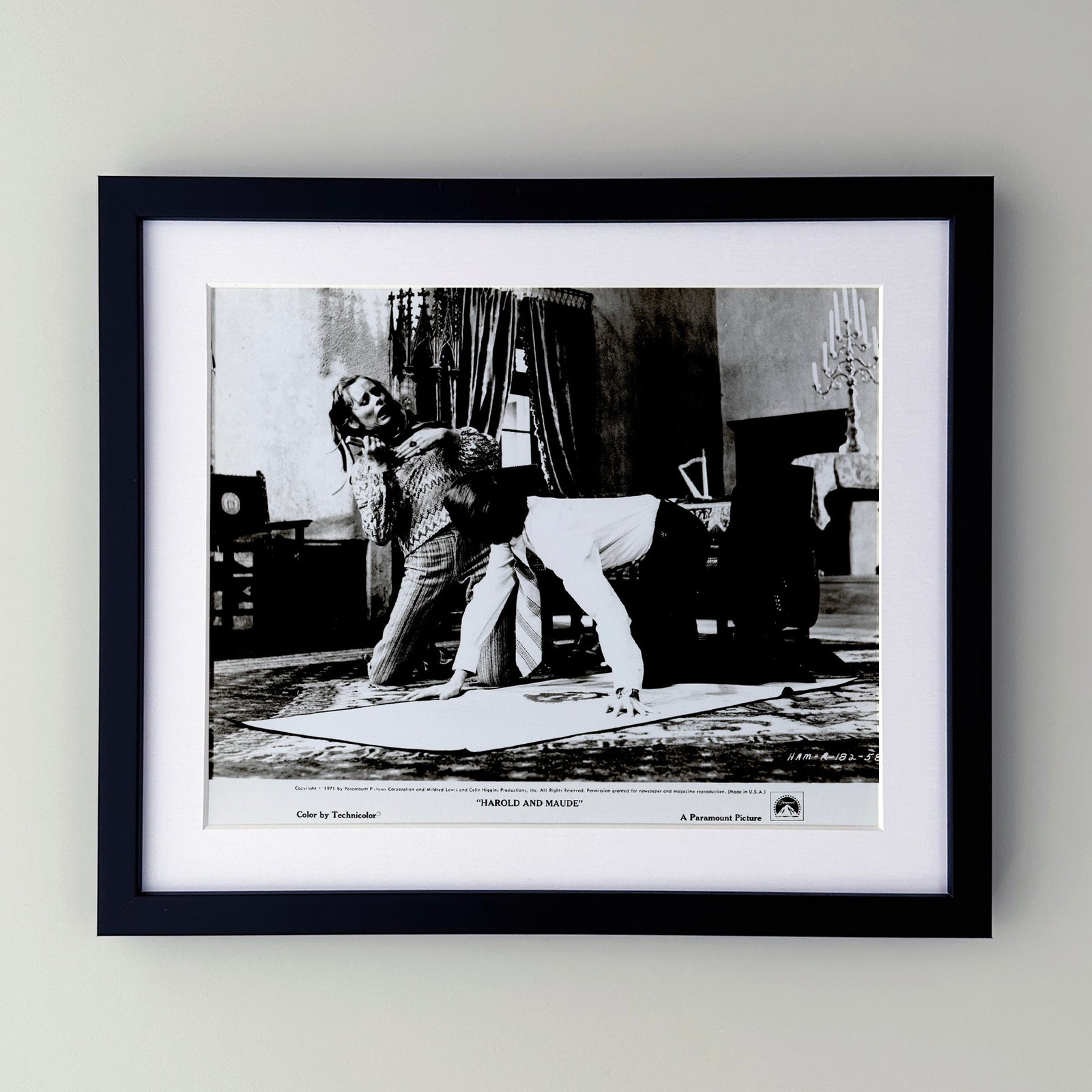 Harold and Maude 1971 Film Movie Press Publicity Still Framed