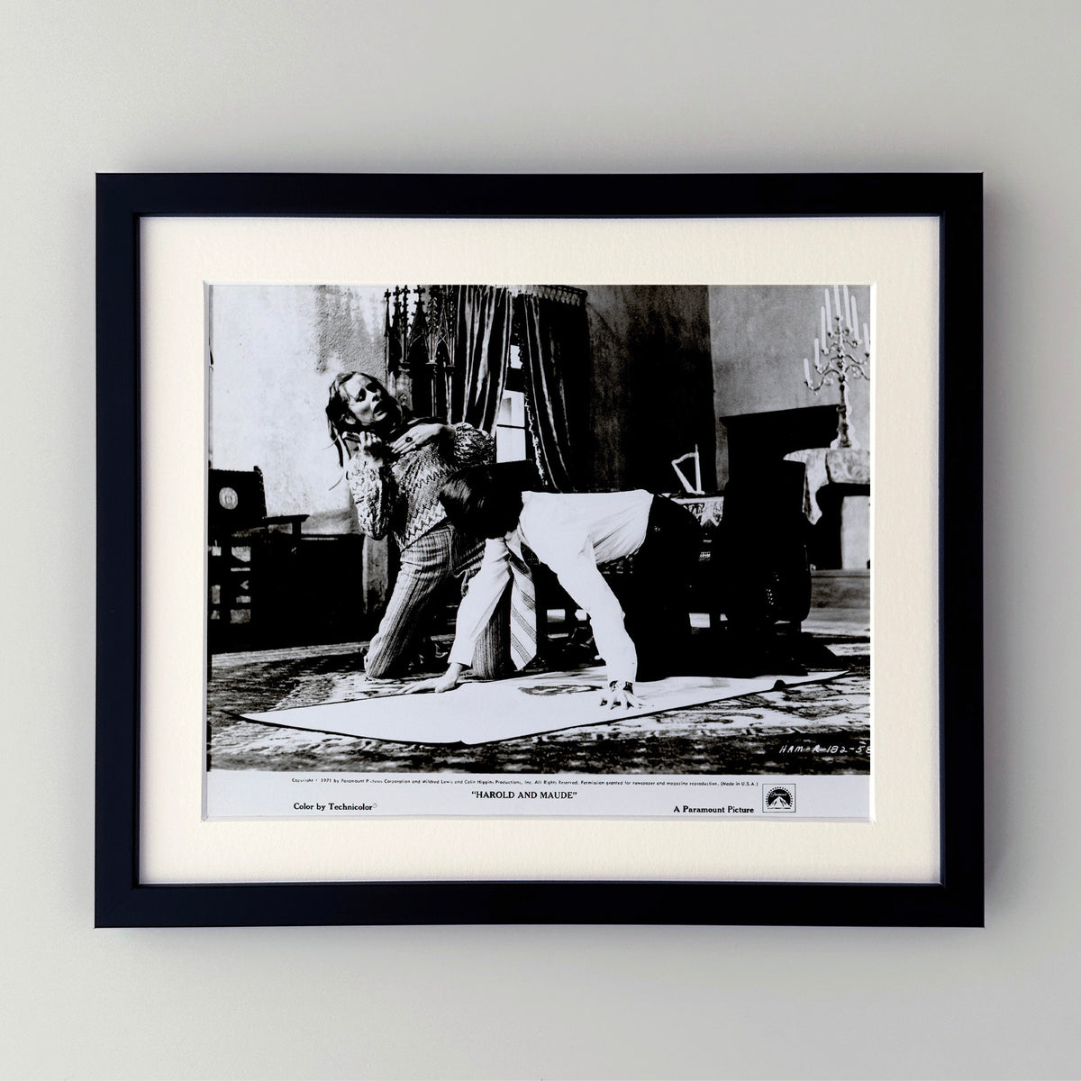 Harold and Maude 1971 Film Movie Press Publicity Still Framed