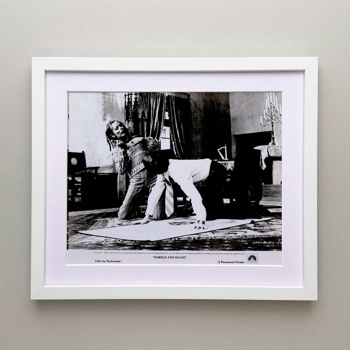 Harold and Maude 1971 Film Movie Press Publicity Still Framed