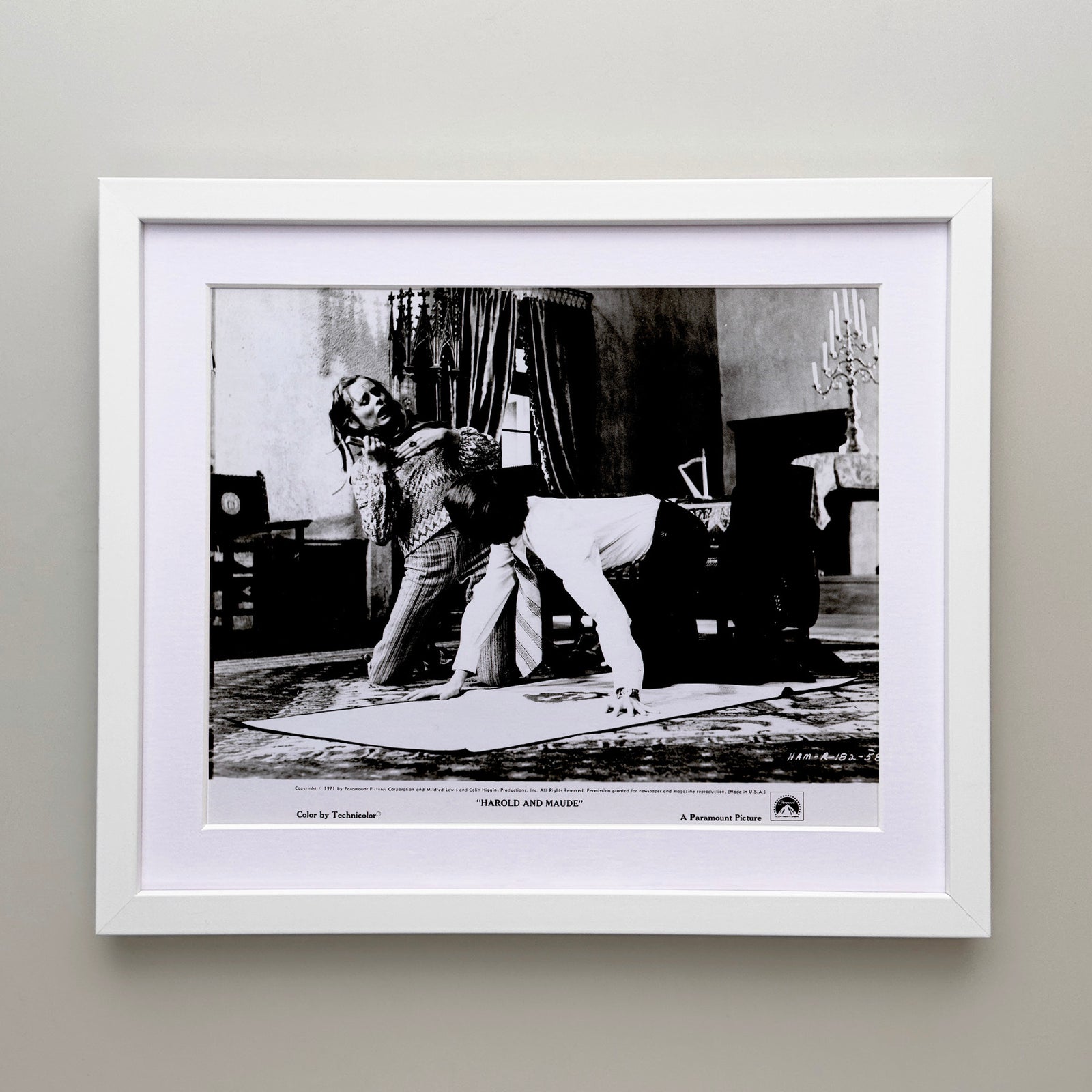 Harold and Maude 1971 Film Movie Press Publicity Still Framed