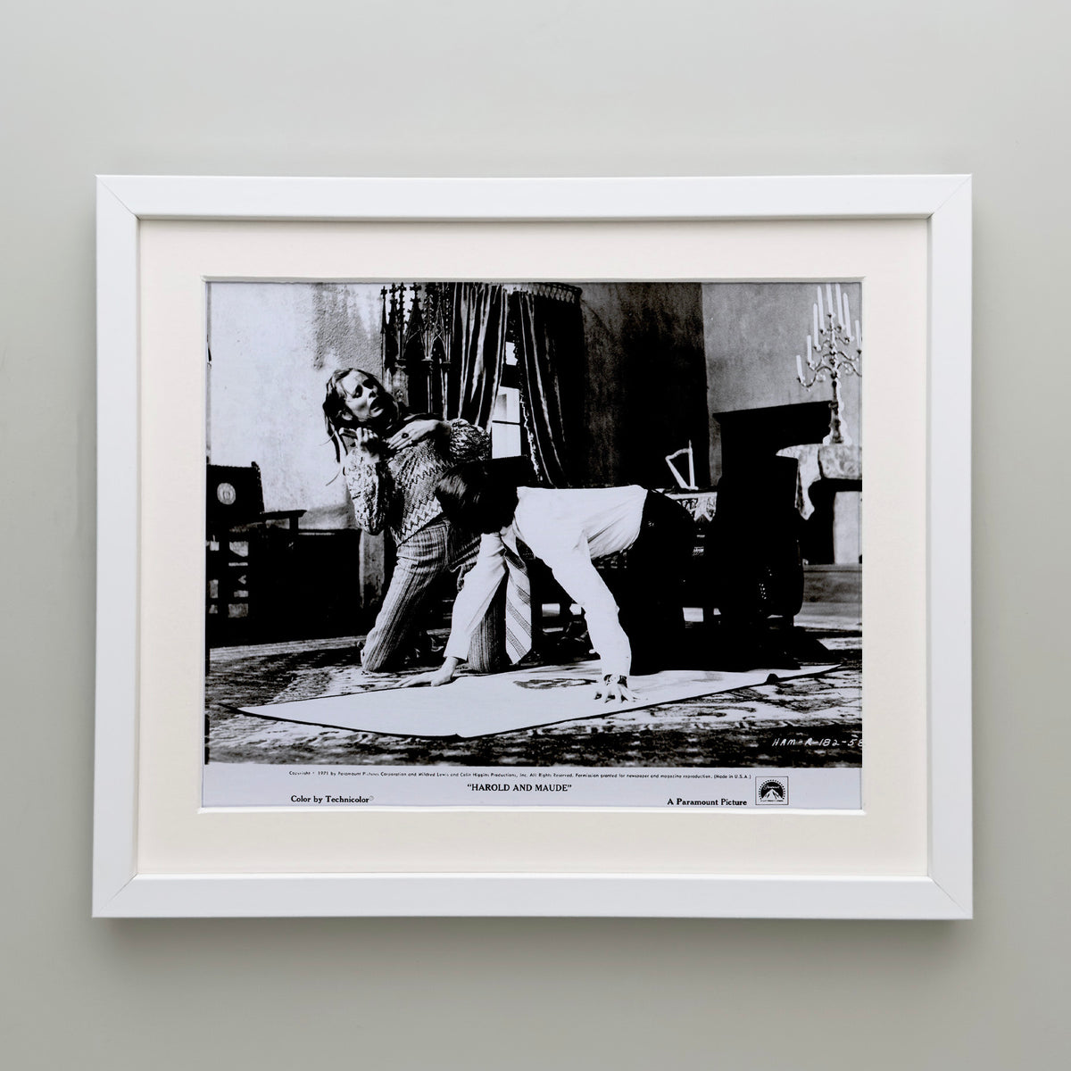 Harold and Maude 1971 Film Movie Press Publicity Still Framed