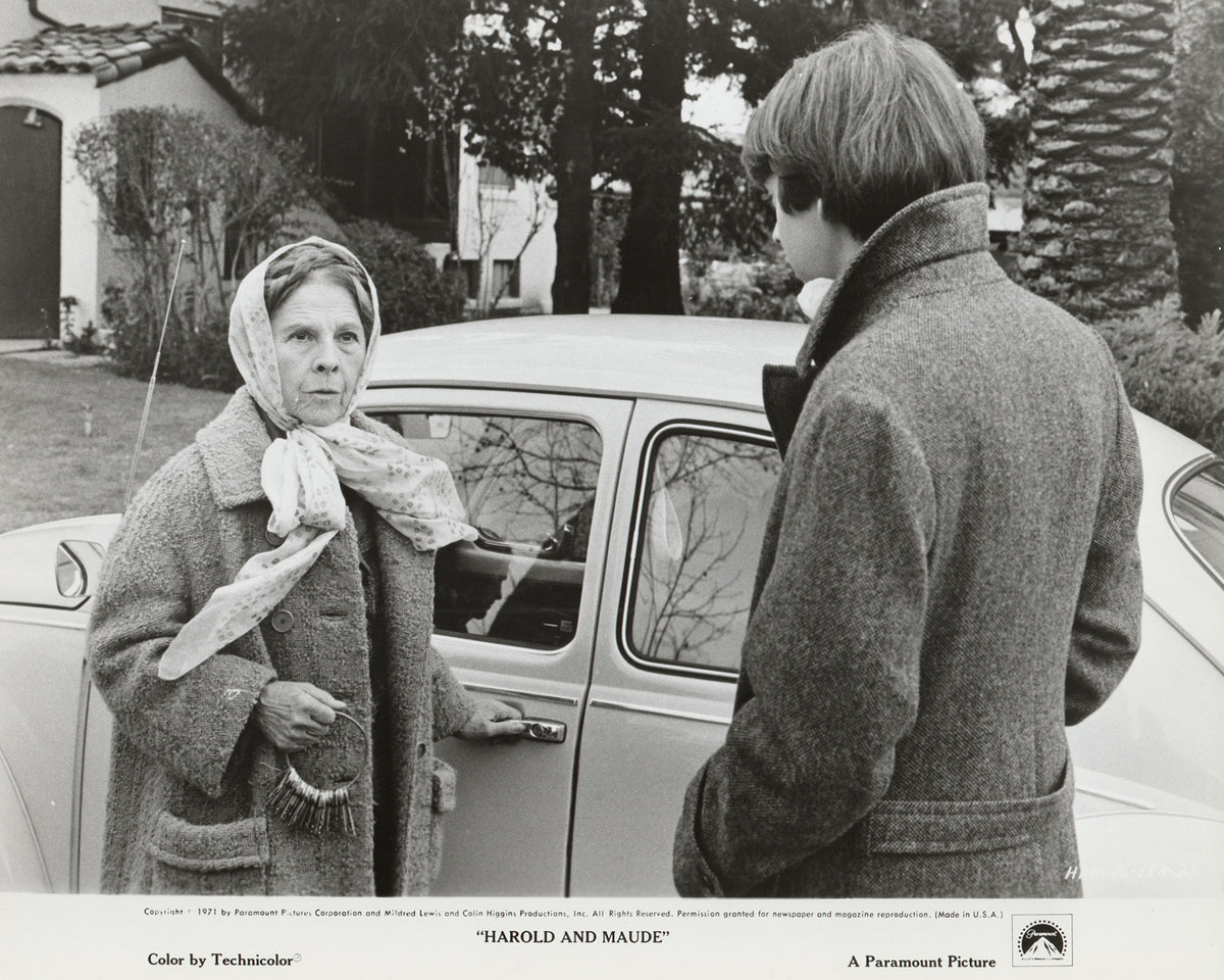 Harold and Maude 1971 Film Movie Press Publicity Still Framed