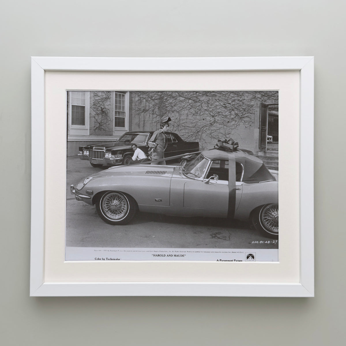 Harold and Maude 1971 Film Movie Press Publicity Still Framed