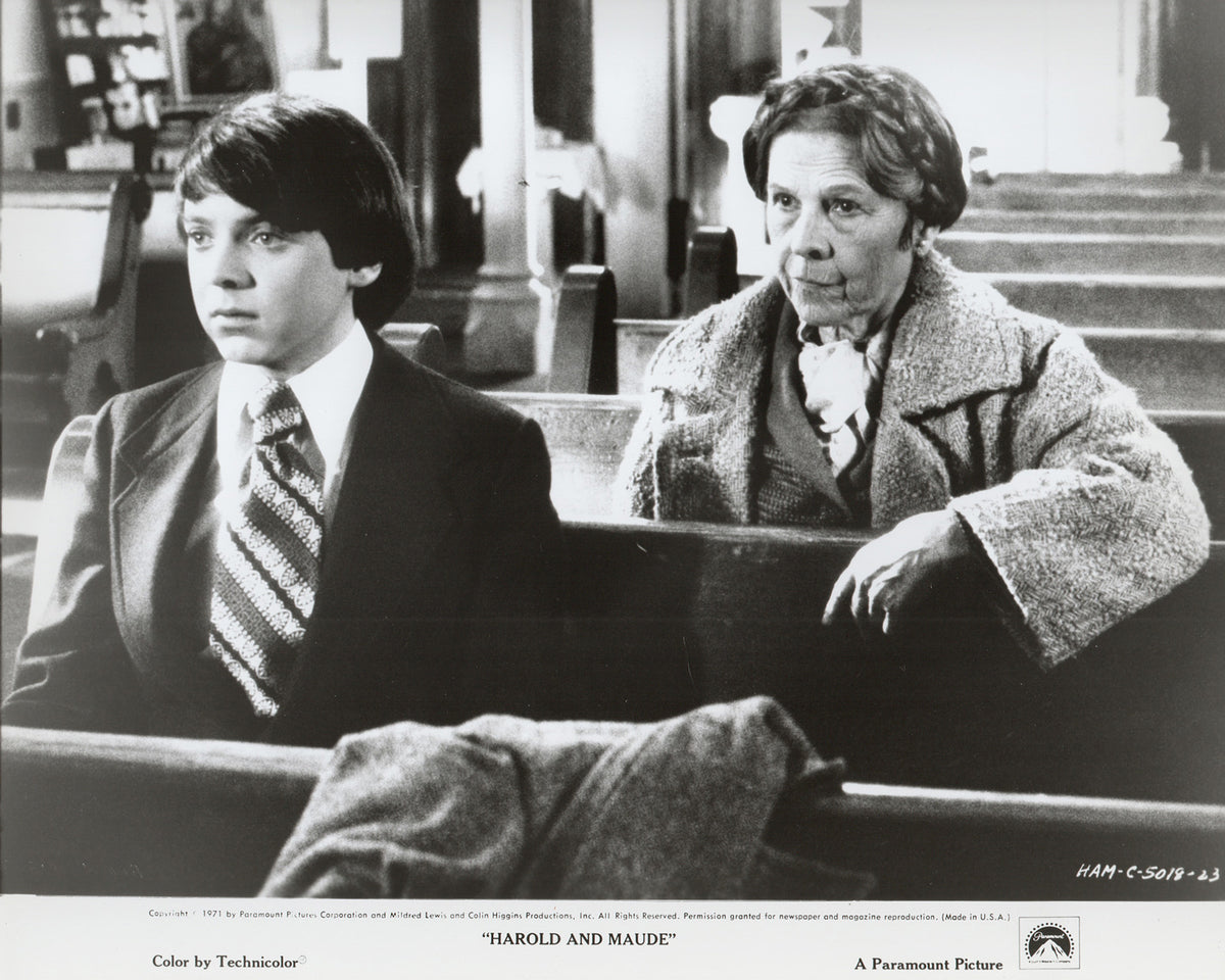 Harold and Maude 1971 Film Movie Press Publicity Still Framed