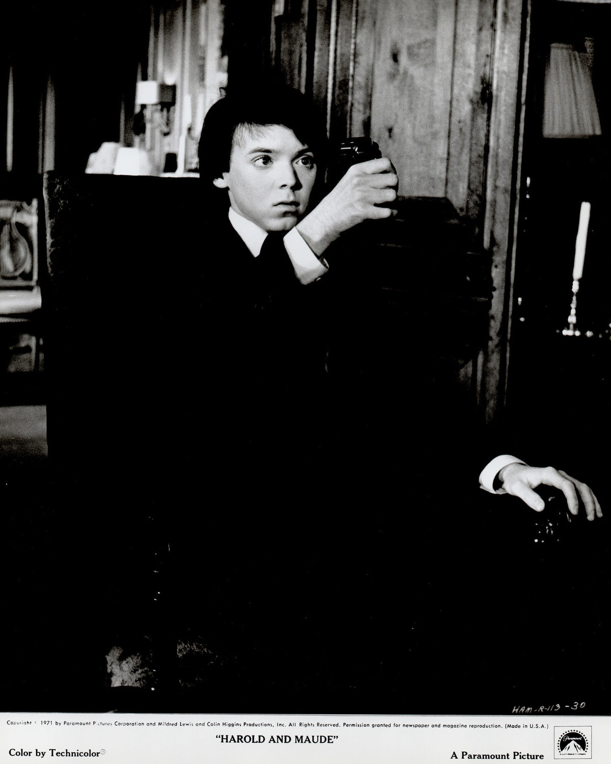 Harold and Maude 1971 Film Movie Press Publicity Still Framed