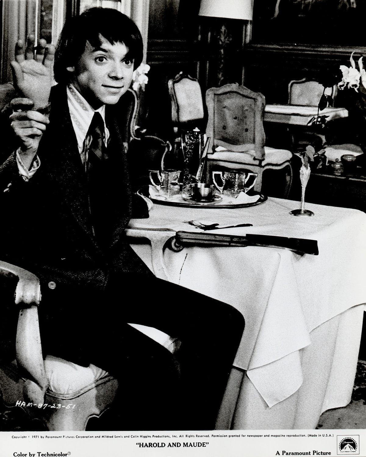 Harold and Maude 1971 Film Movie Press Publicity Still Framed