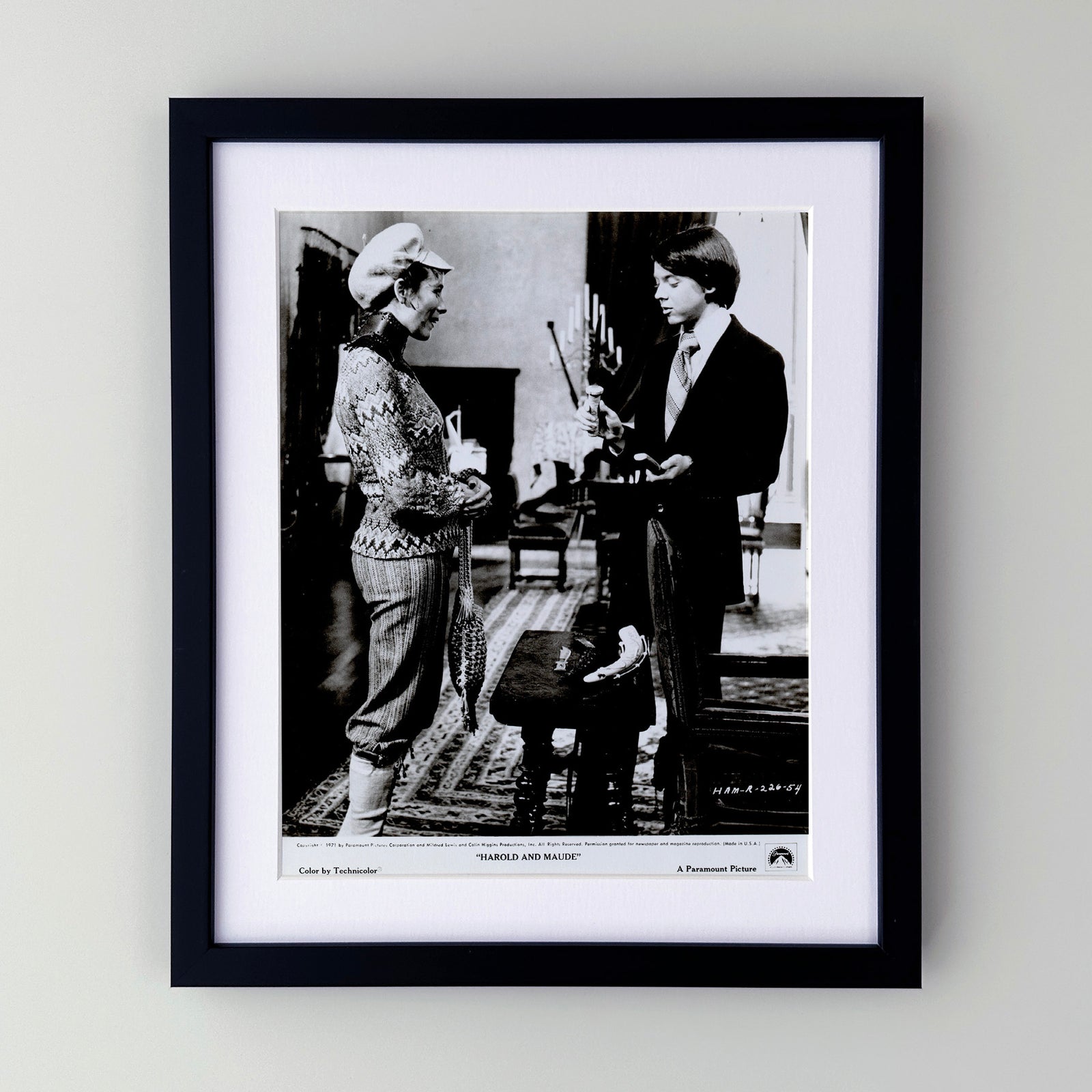 Harold and Maude 1971 Film Movie Press Publicity Still Framed