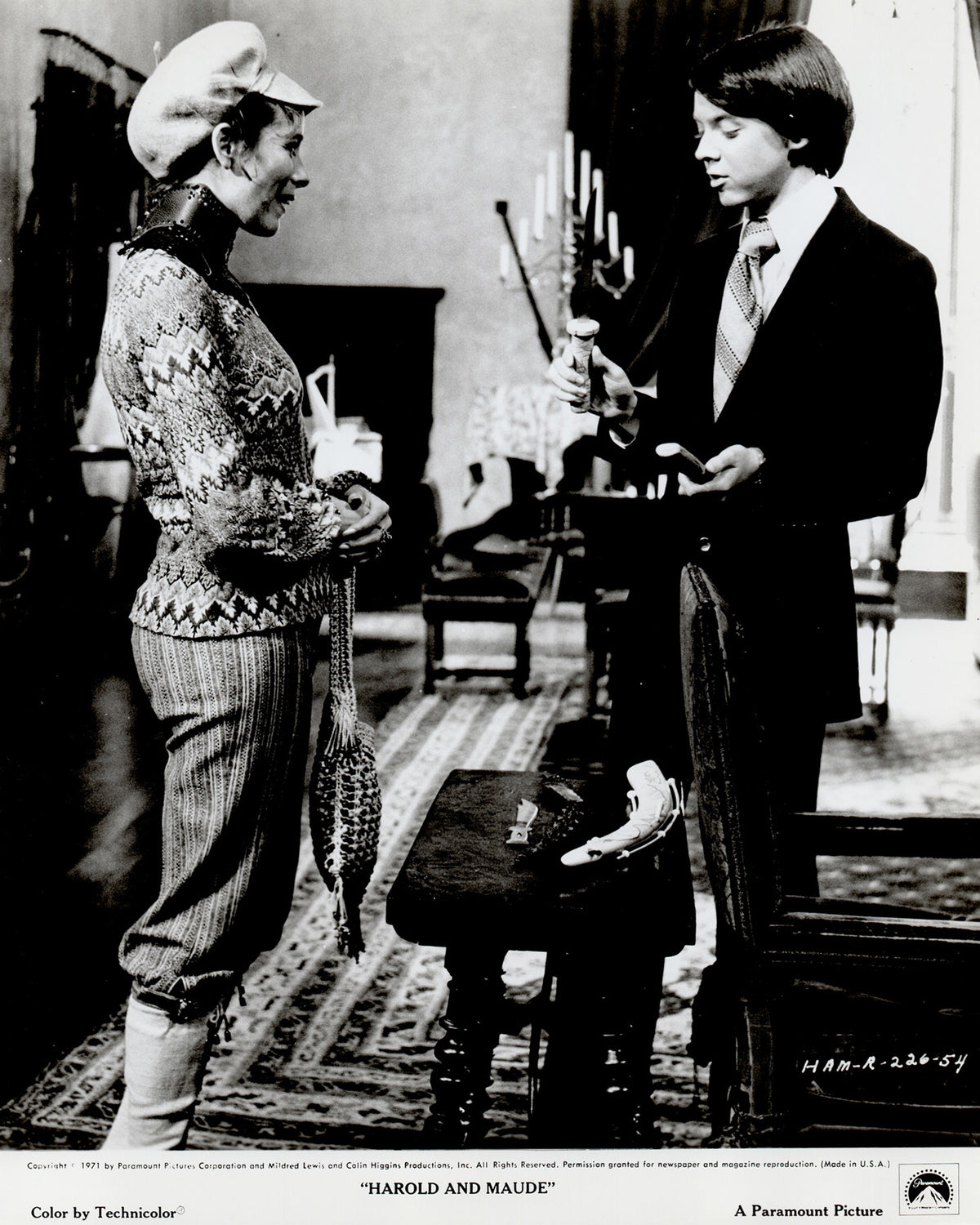 Harold and Maude 1971 Film Movie Press Publicity Still Framed