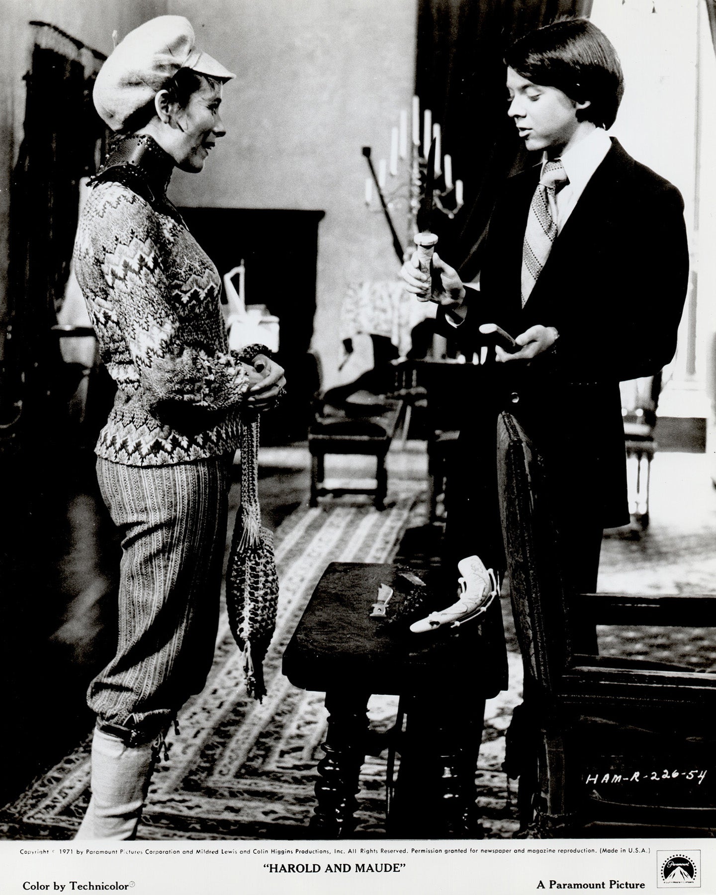 Harold and Maude 1971 Film Movie Press Publicity Still Framed