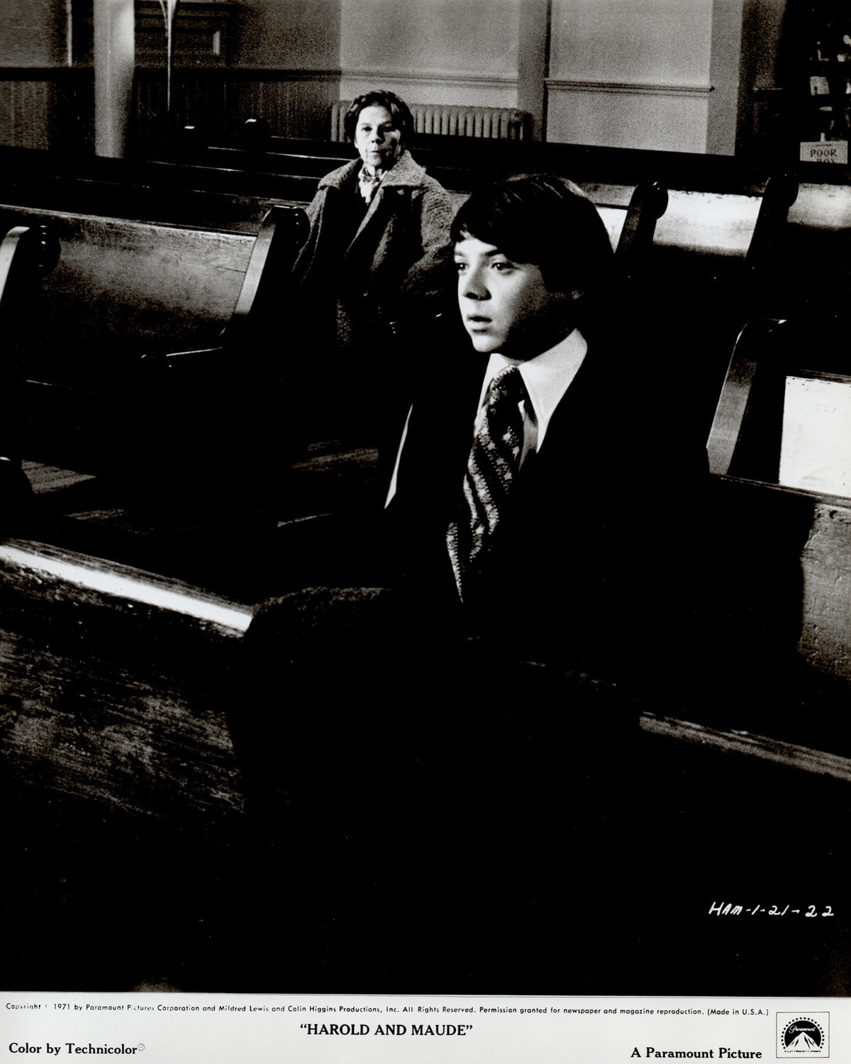 Harold and Maude 1971 Film Movie Press Publicity Still Framed