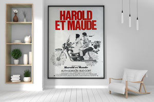 Harold and Maude 1971 French Grande Film Movie Poster