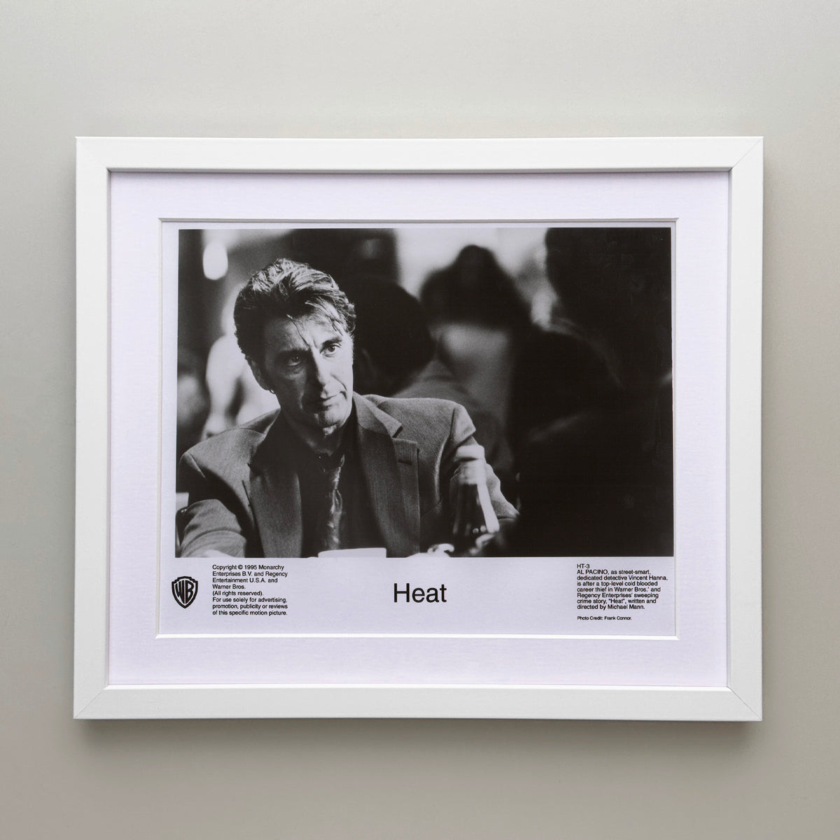 Heat 1995 Film Movie Press Publicity Still Framed
